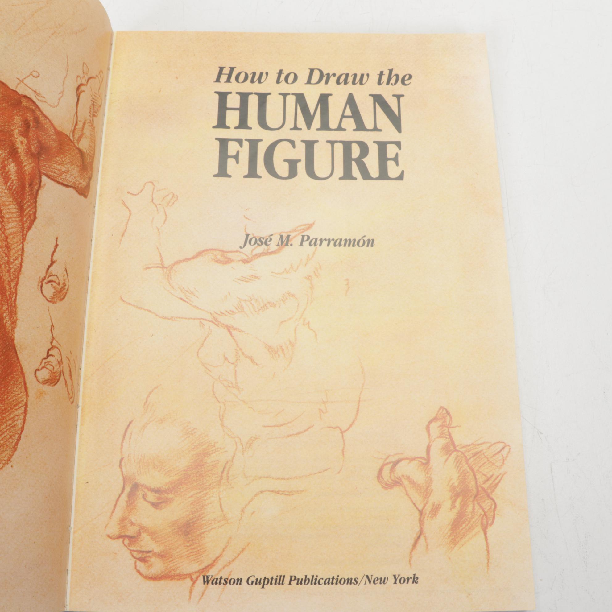 Collection of Reference Books Providing Drawing Techniques and Tips