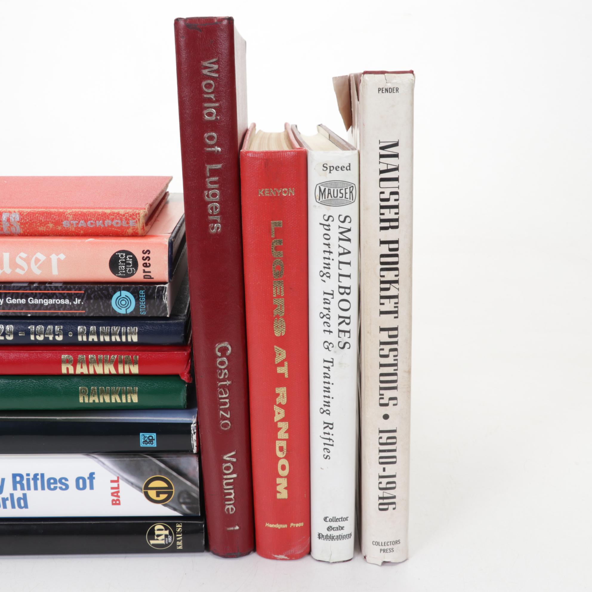 Firearms Reference Featuring "Mauser Pocket Pistols" Ltd. First Edition Signed