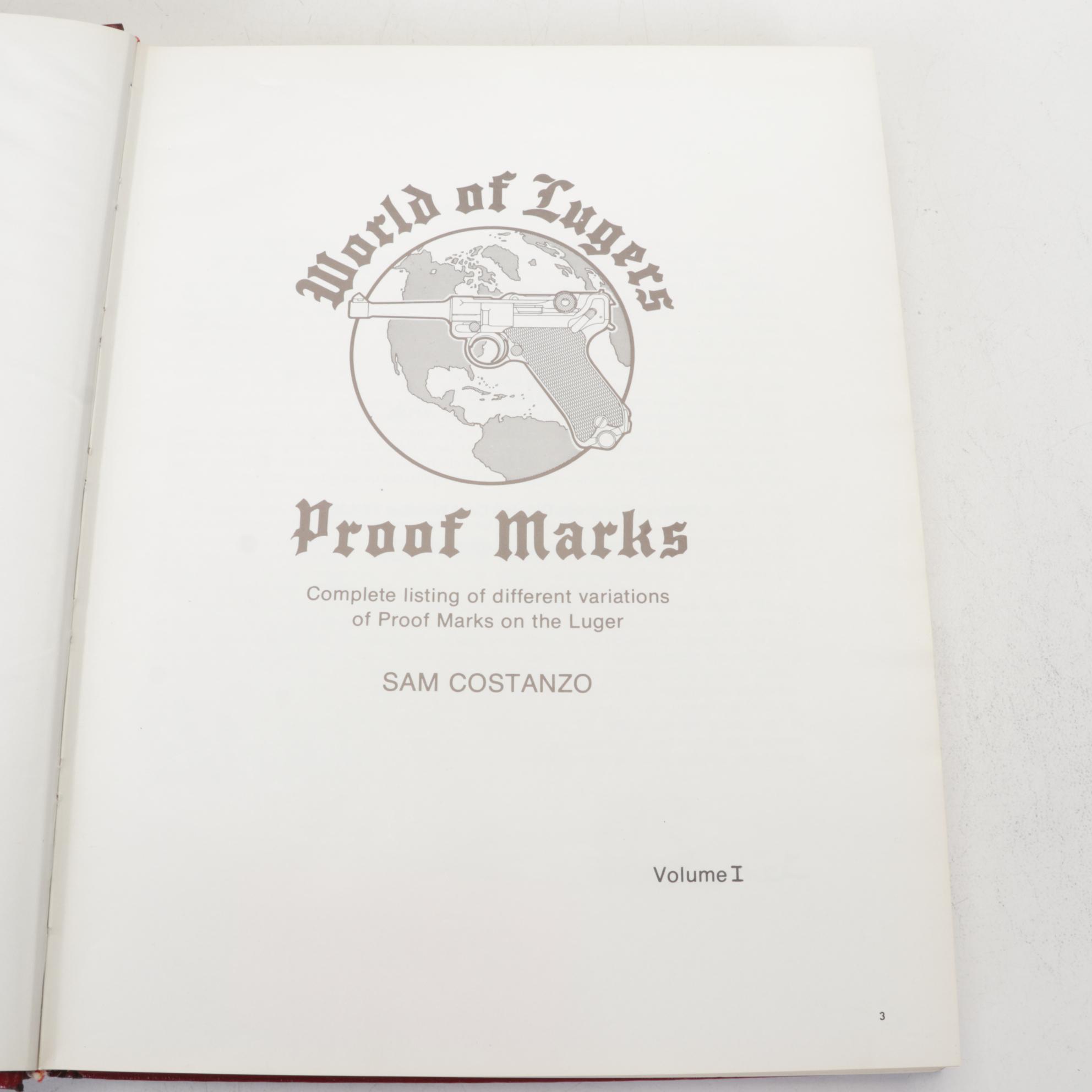 Firearms Reference Featuring "Mauser Pocket Pistols" Ltd. First Edition Signed