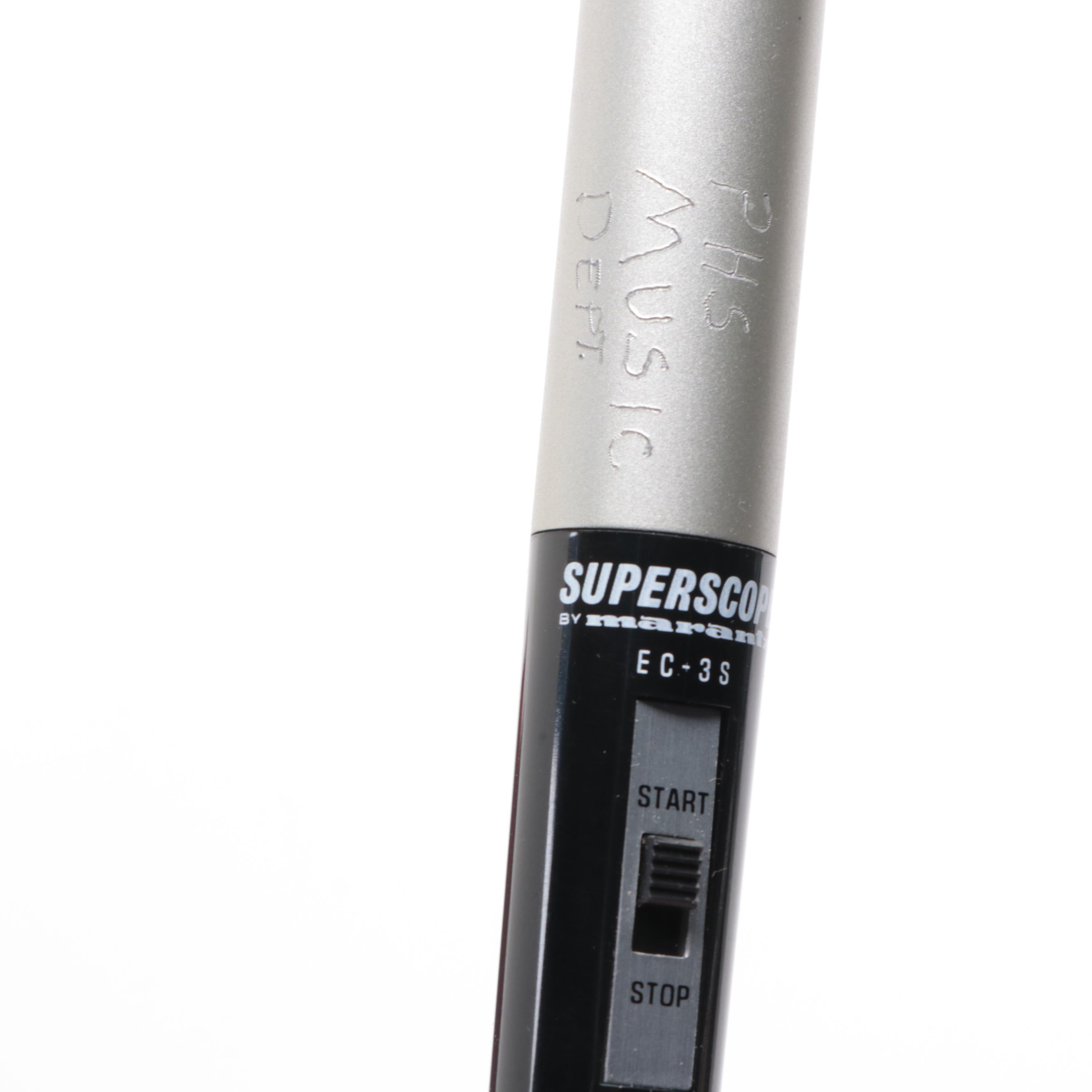 Westinghouse Pocket Tape Player, Accessories and Marantz Superscope Microphone