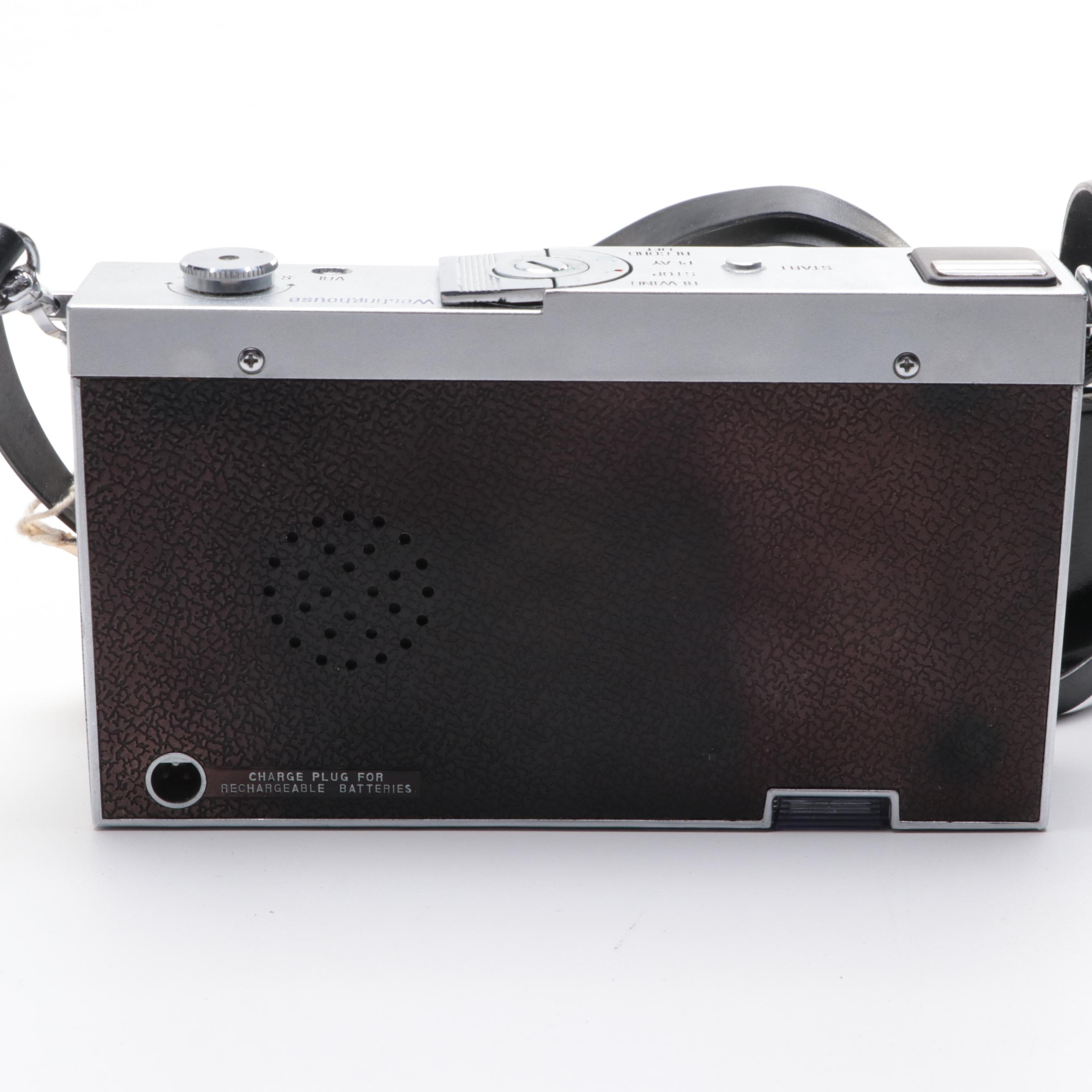 Westinghouse Pocket Tape Player, Accessories and Marantz Superscope Microphone