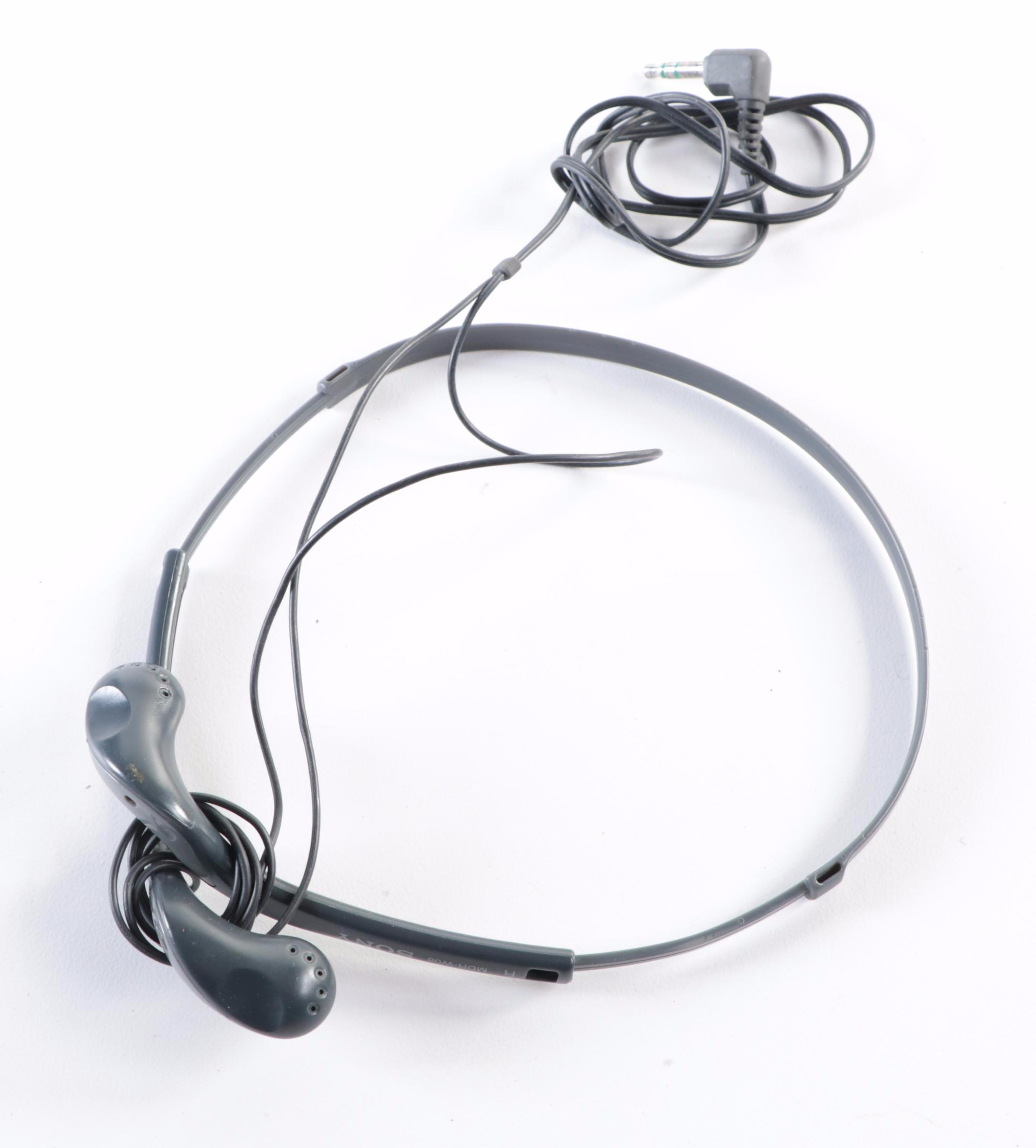 Olympus and Other Dictation Machines and Walkmans with Headphones