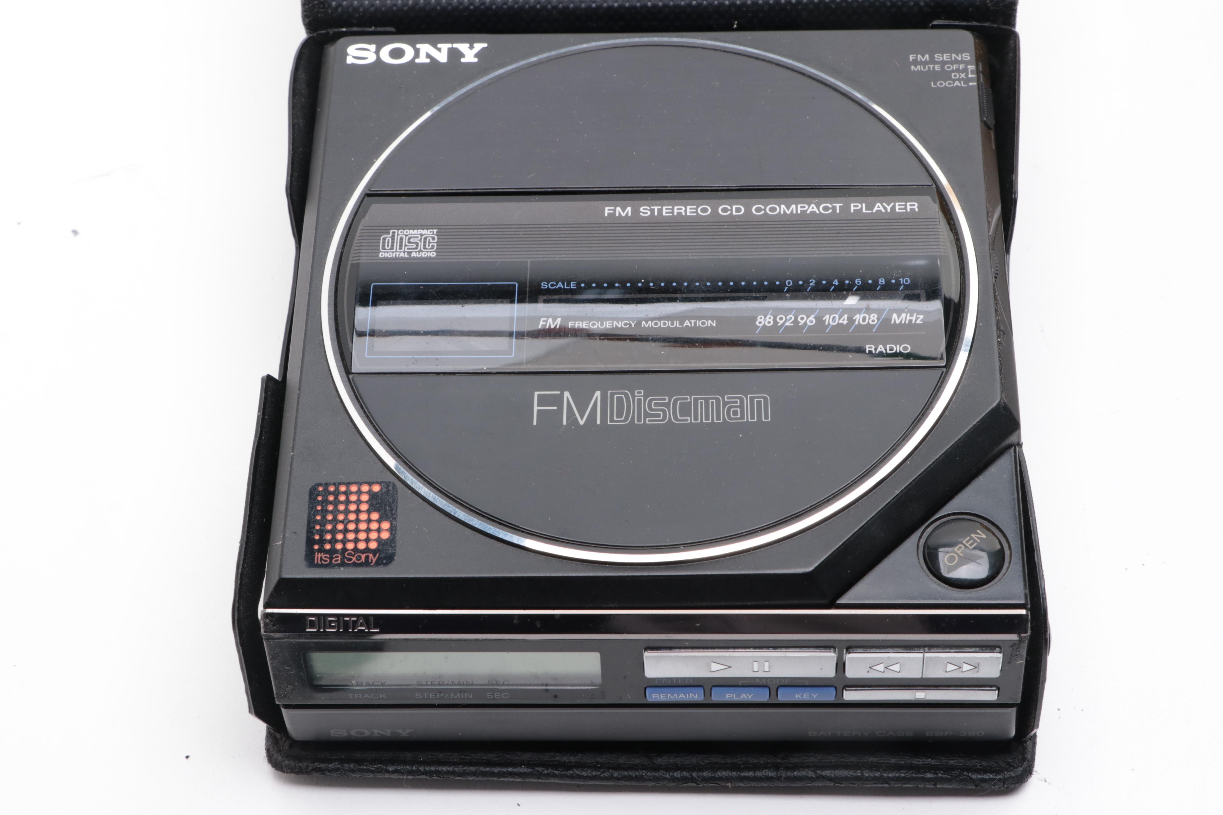 Sony Walkman Sport, Watchman and FM/Discman With Headphones