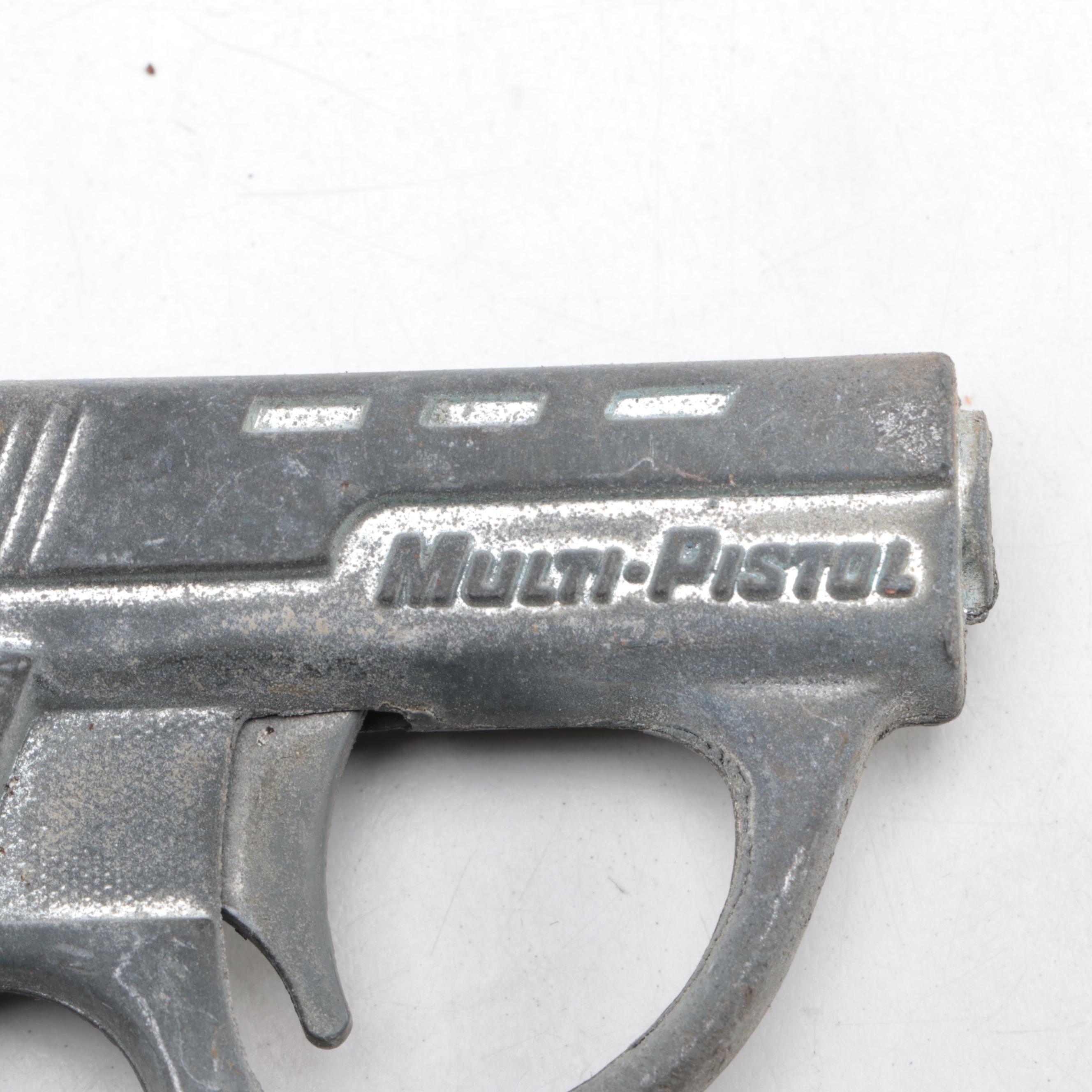 LMCO Super Nu-Matic Jr. Cap Gun, WASP Snub Nose Revolver Cap Gun & Caps