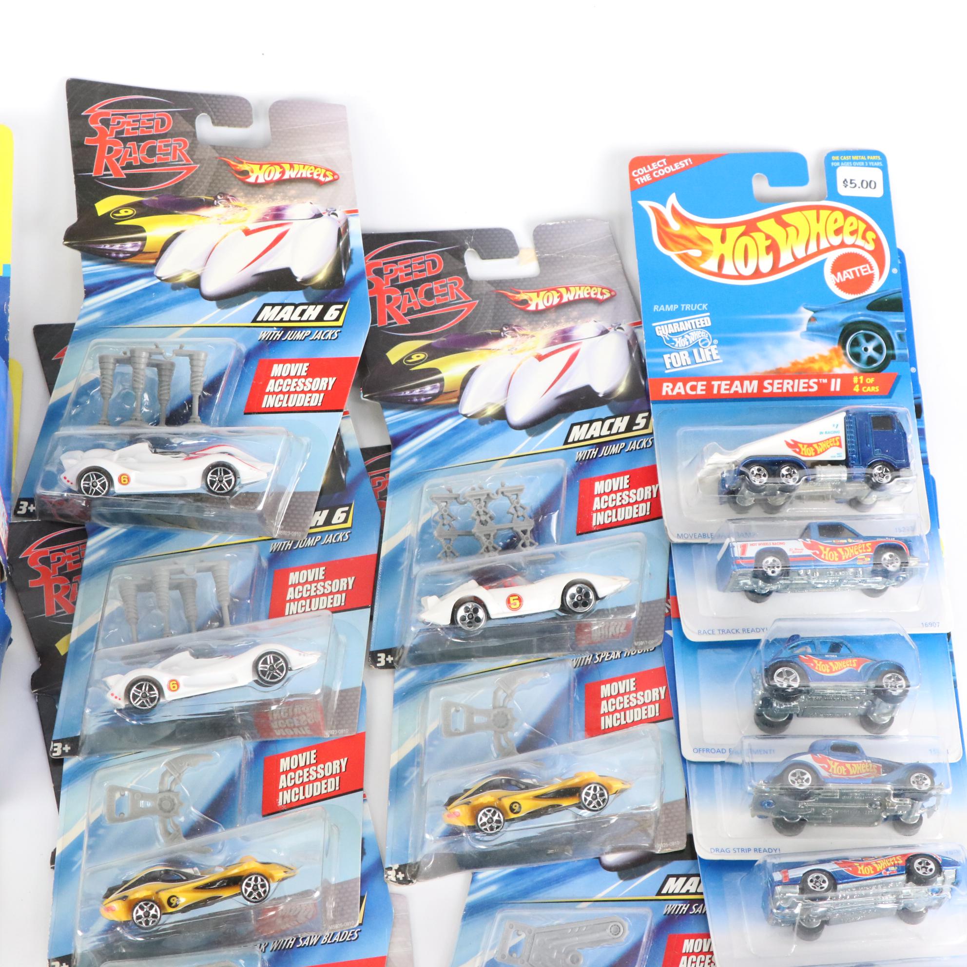 Hot Wheels Race Aces "Chevy 1500", "RD-10" and More Toy Cars