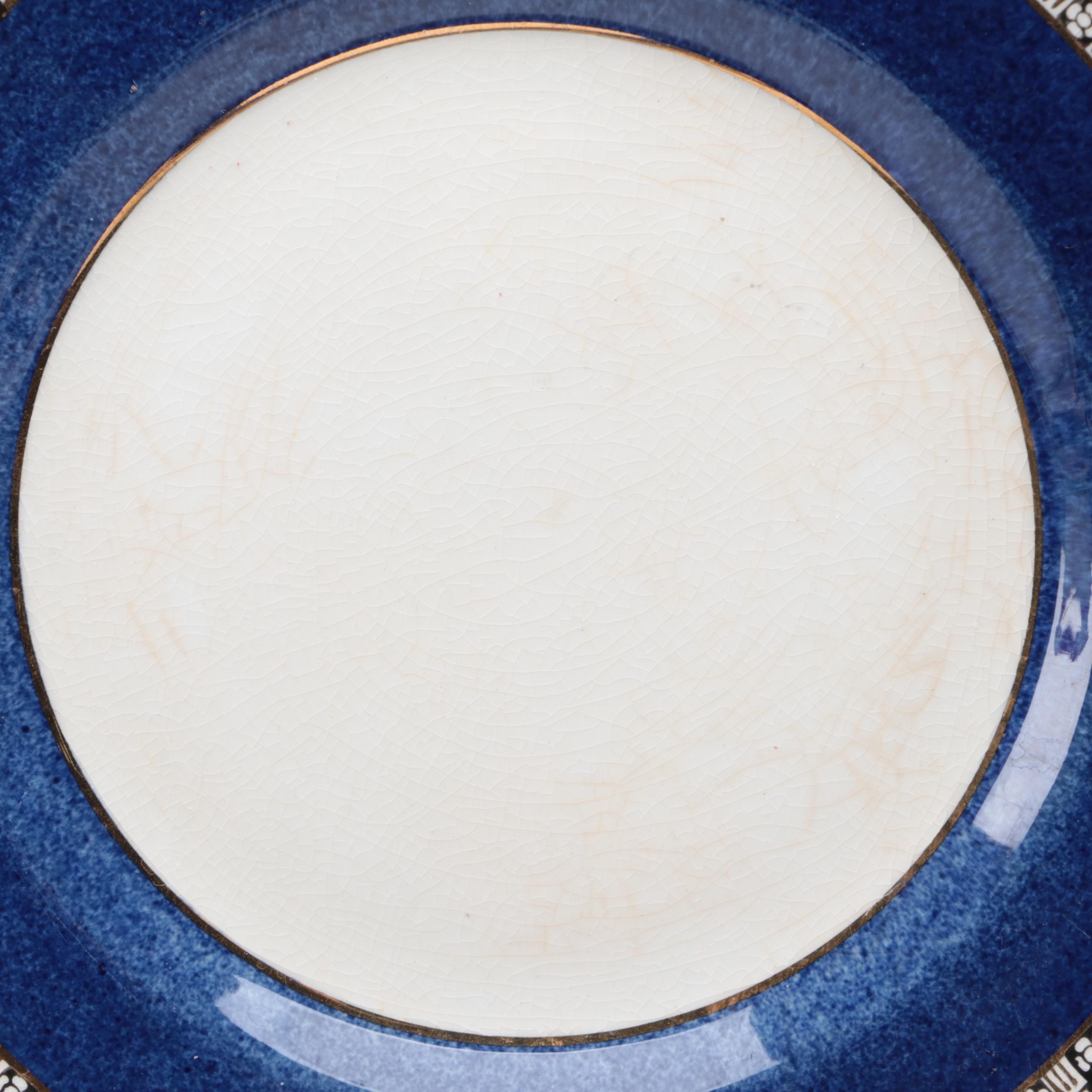 Nikko Double Phoenix Japanese Ironstone Tea Set and Plates, Mid-20th Century