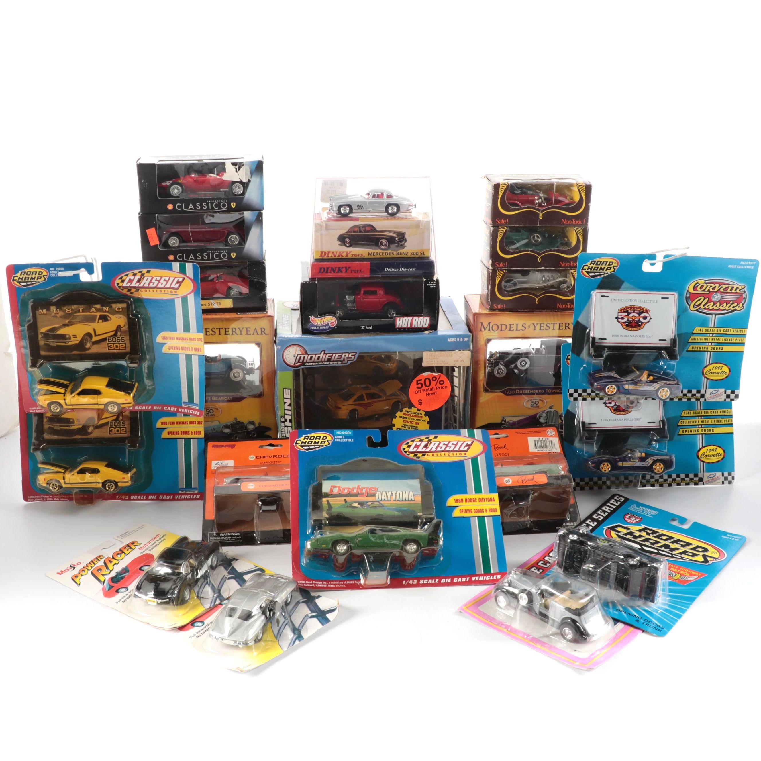 Dinky Toys "Mercedes-Benz 300 SL" and More Toy Cars