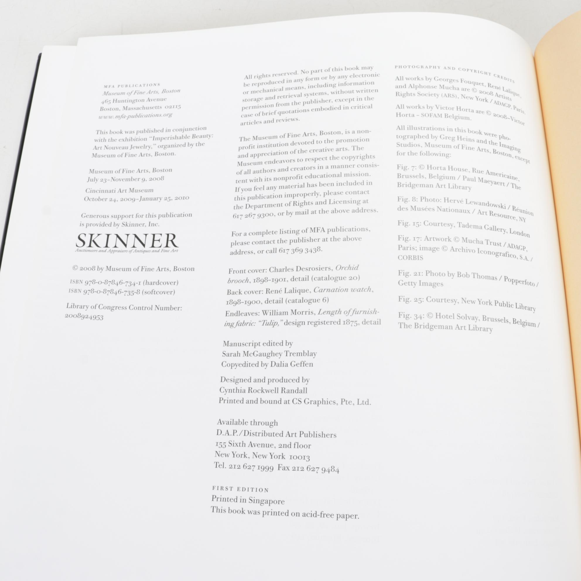 Art Deco and Art Nouveau History and Art Reference Books