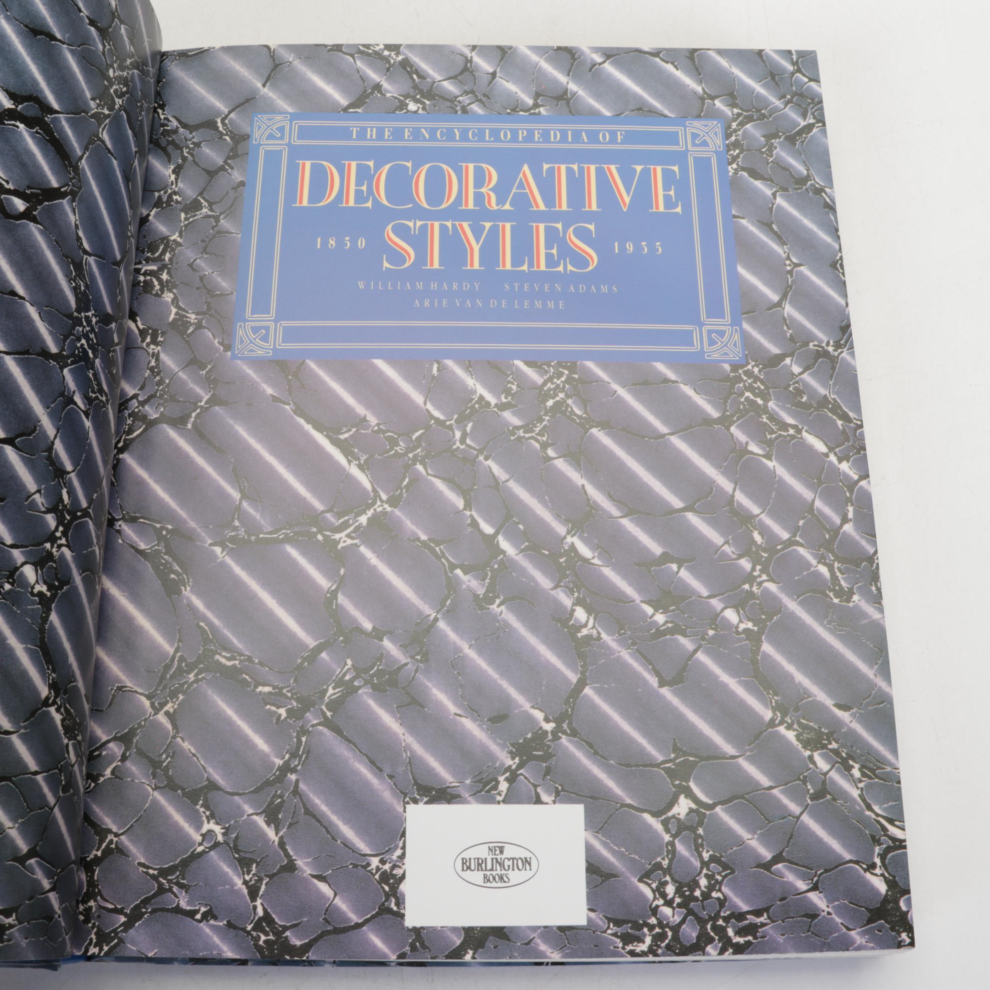 Art Deco and Art Nouveau History and Art Reference Books