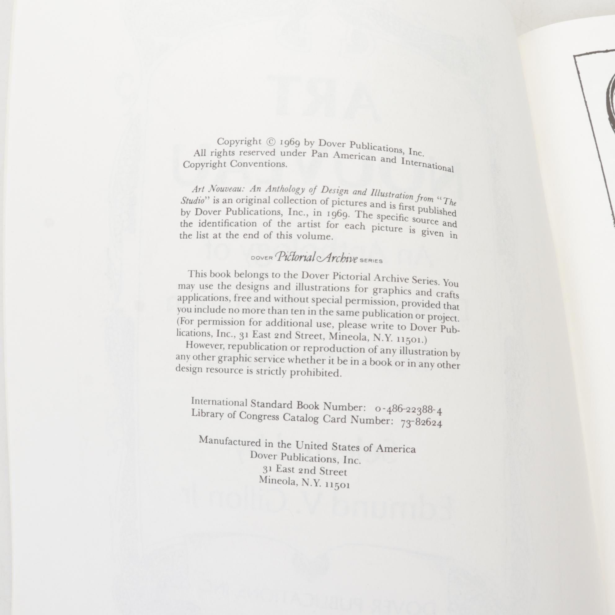 Art Deco and Art Nouveau History and Art Reference Books