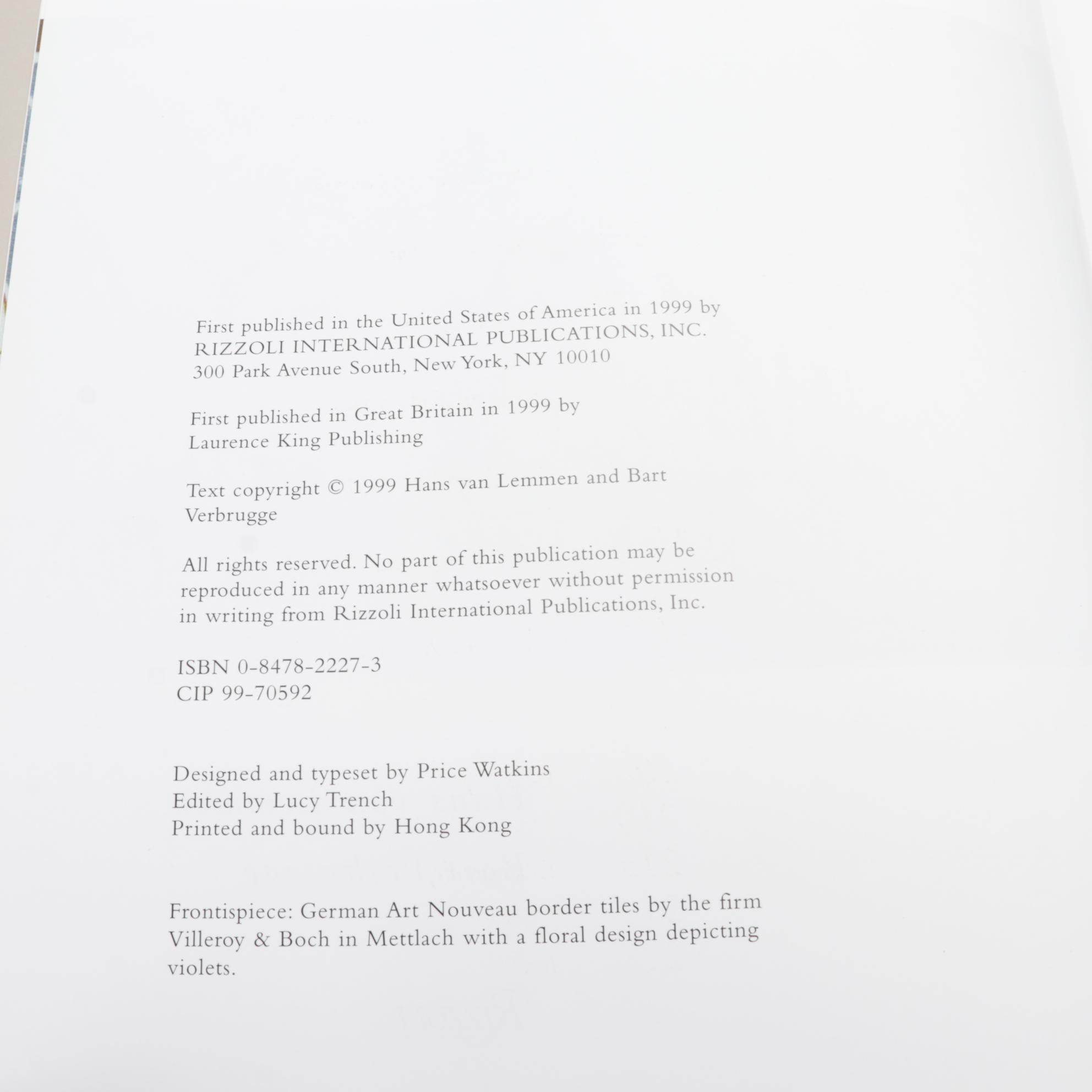 Art Deco and Art Nouveau History and Art Reference Books