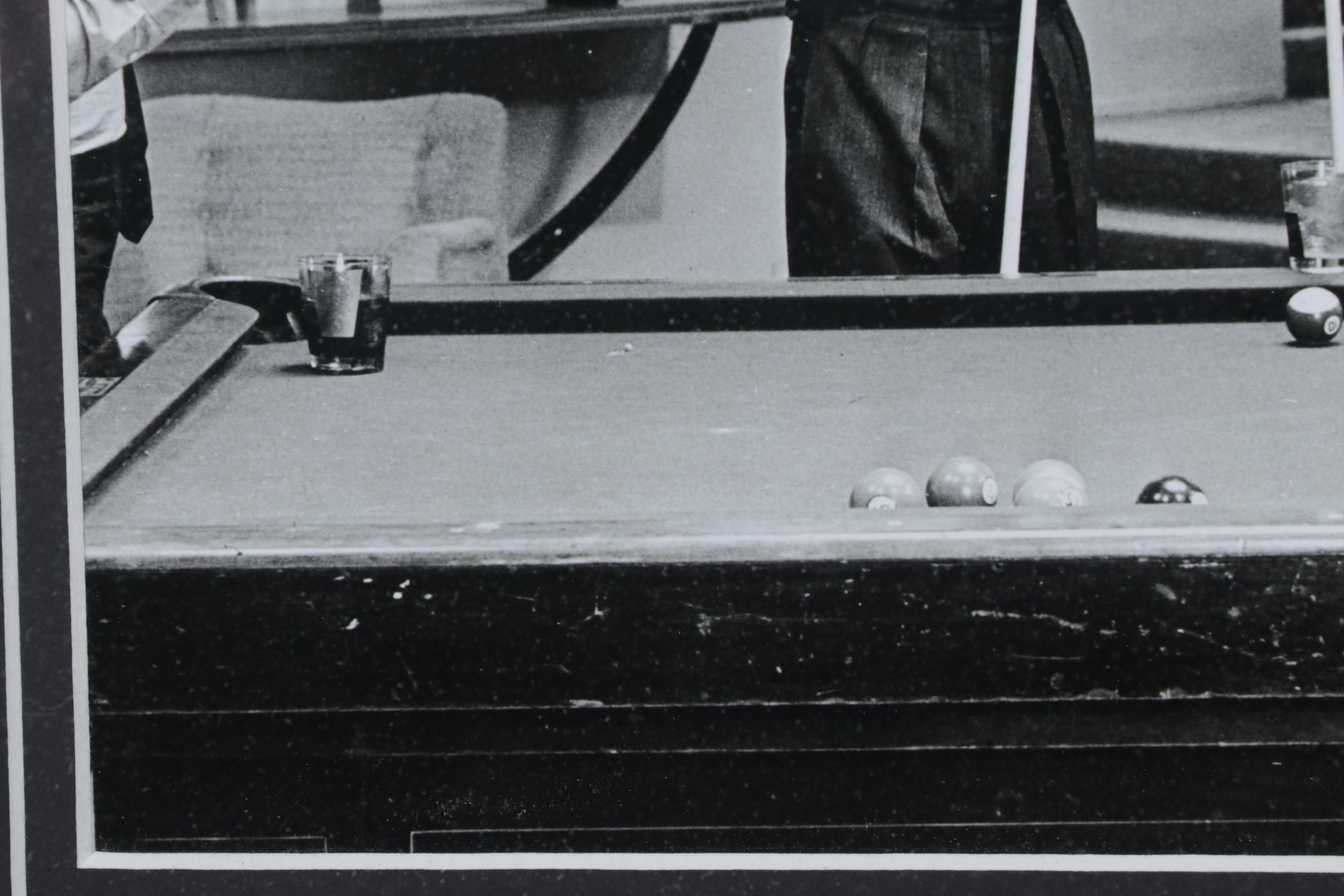 The Rat Pack "Oceans Eleven" Pool Cue Shadow Box