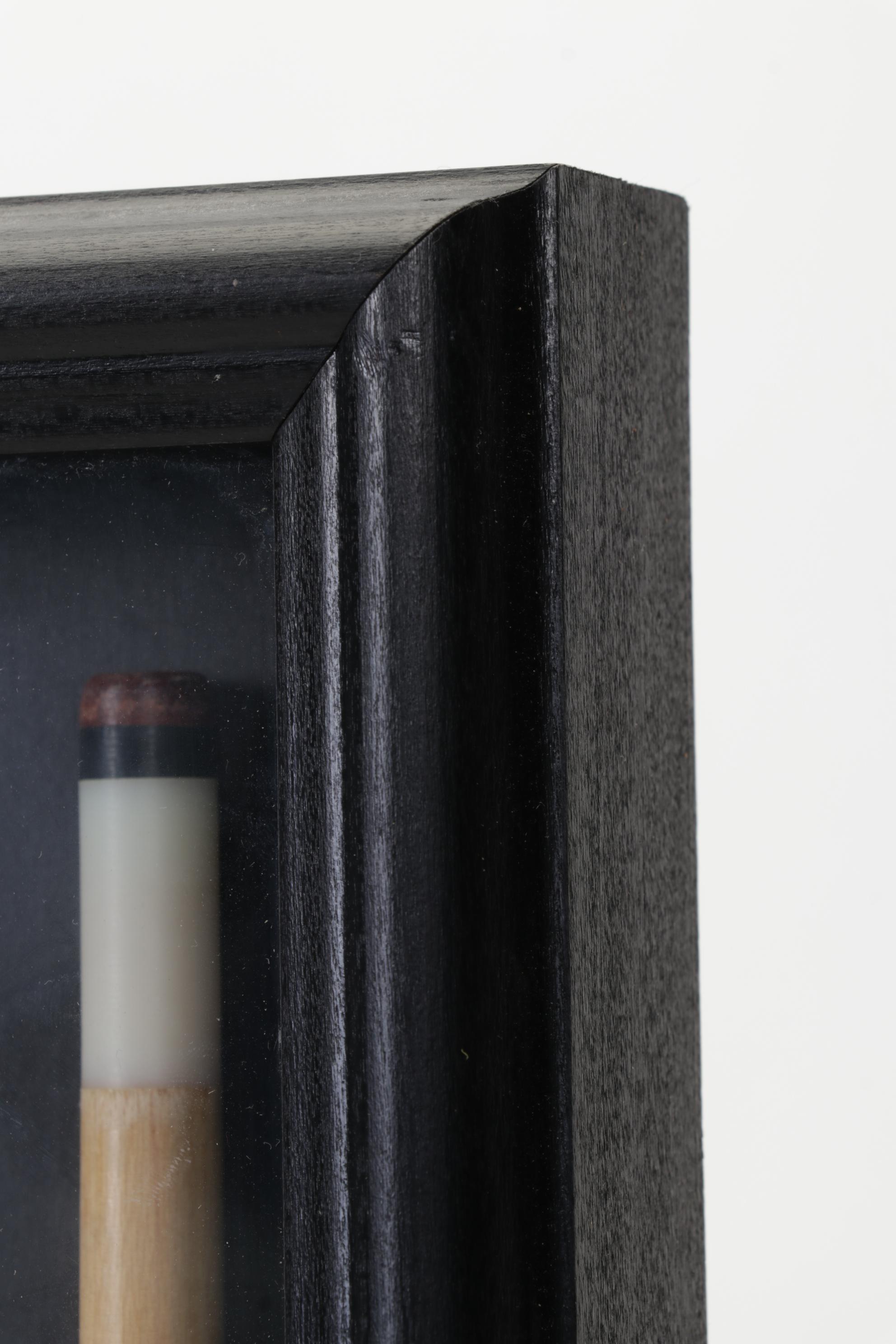 The Rat Pack "Oceans Eleven" Pool Cue Shadow Box