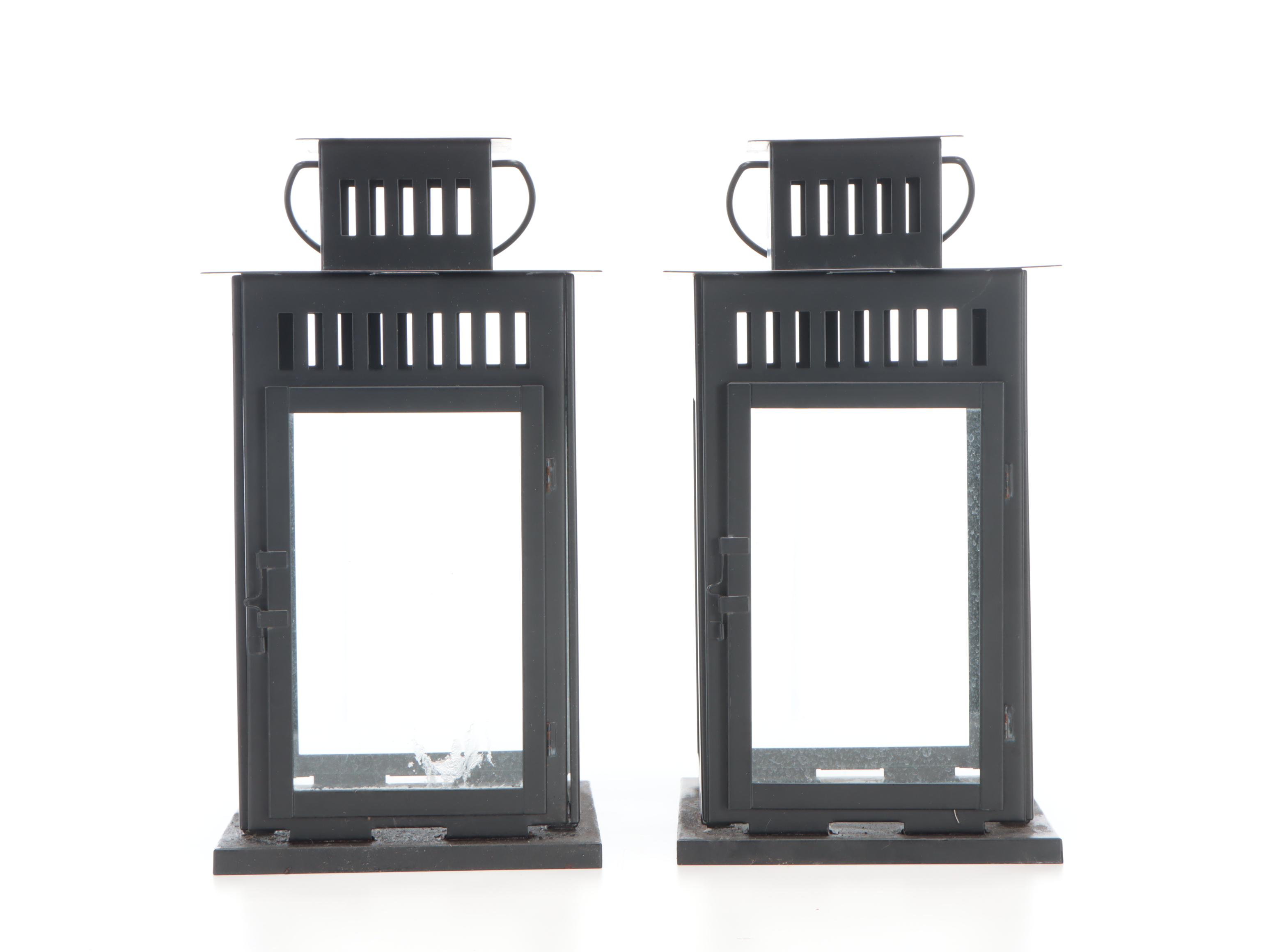 Black Metal Lanterns