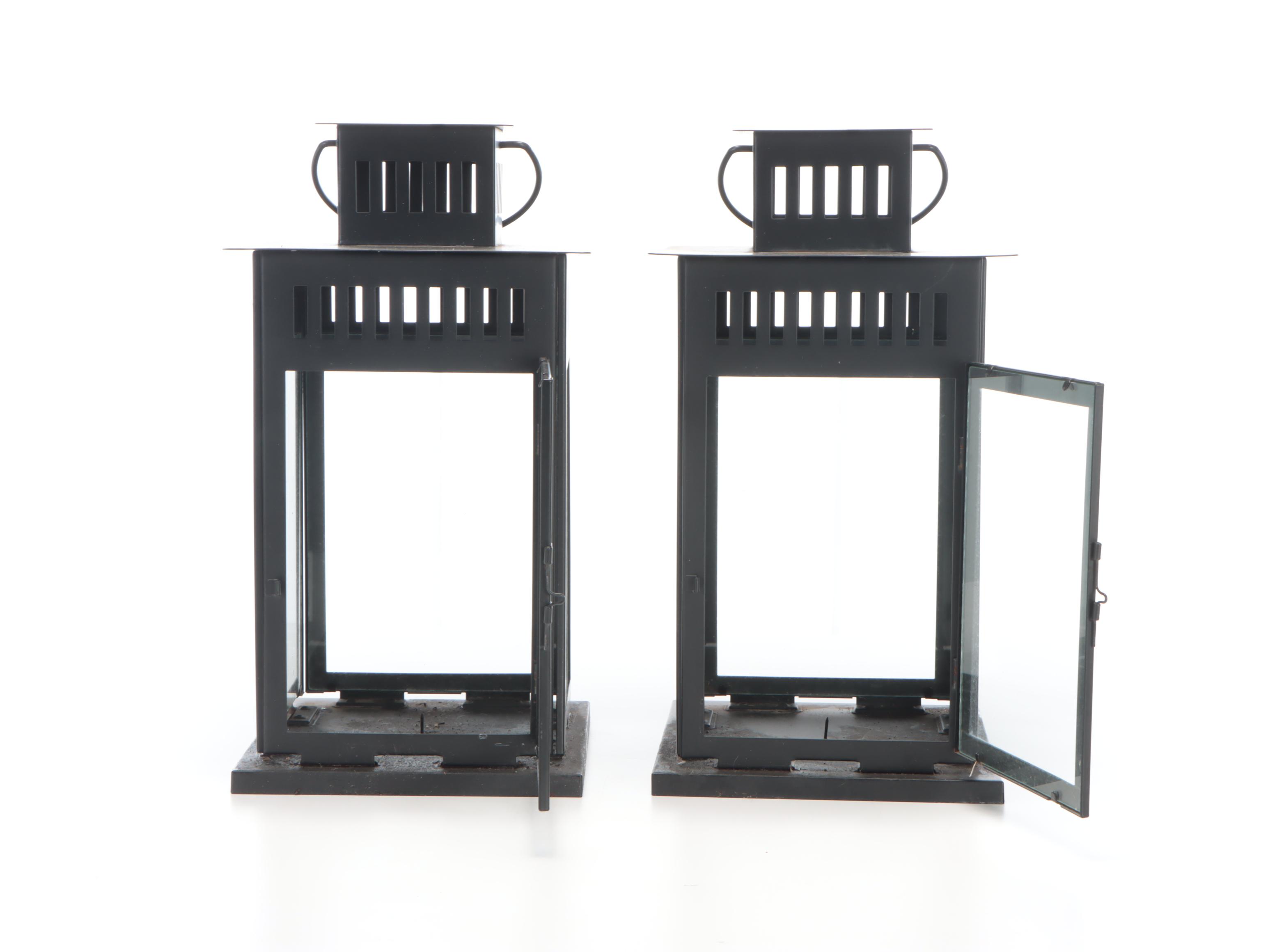 Black Metal Lanterns