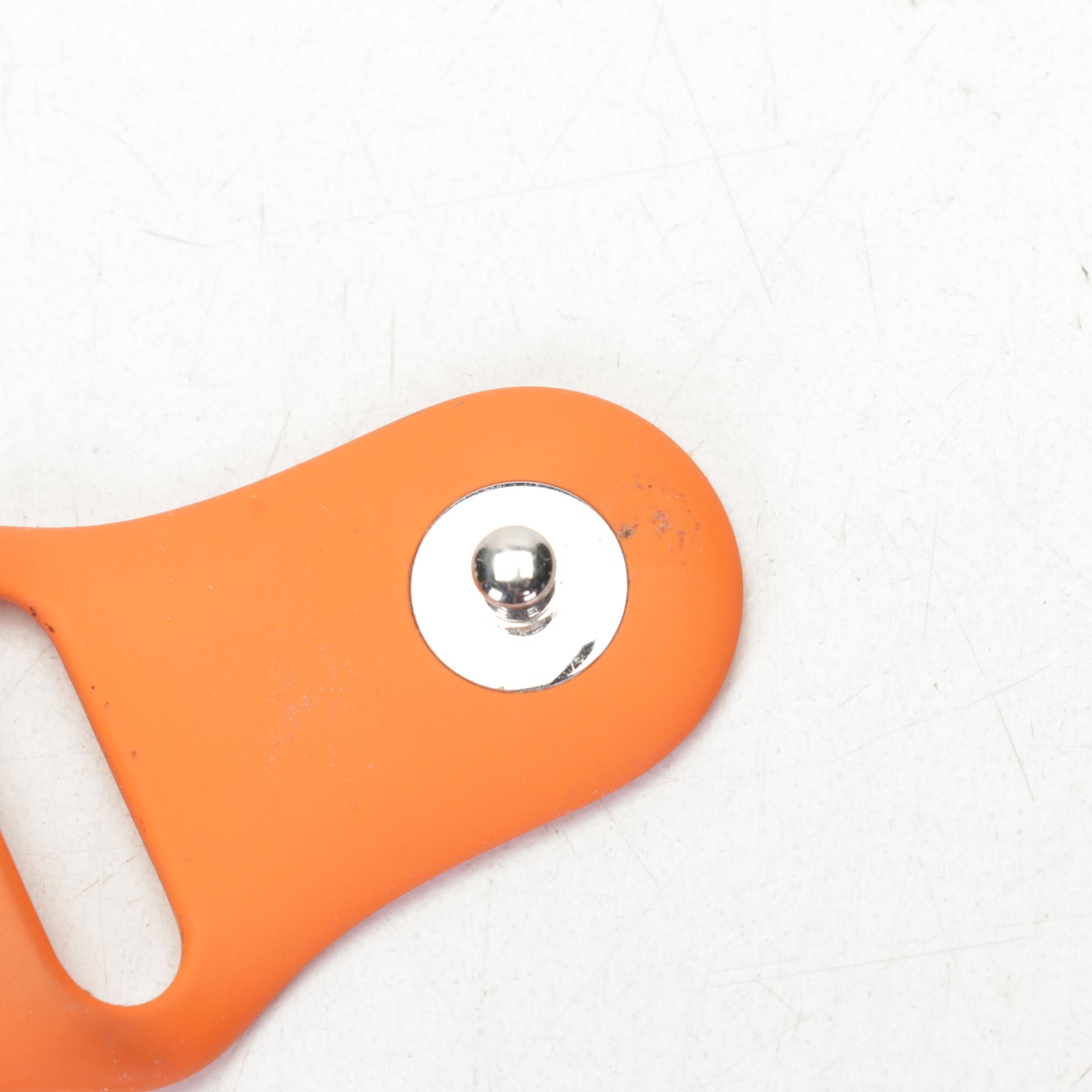 Hermès Apple Watch Orange Silicone Sport Band