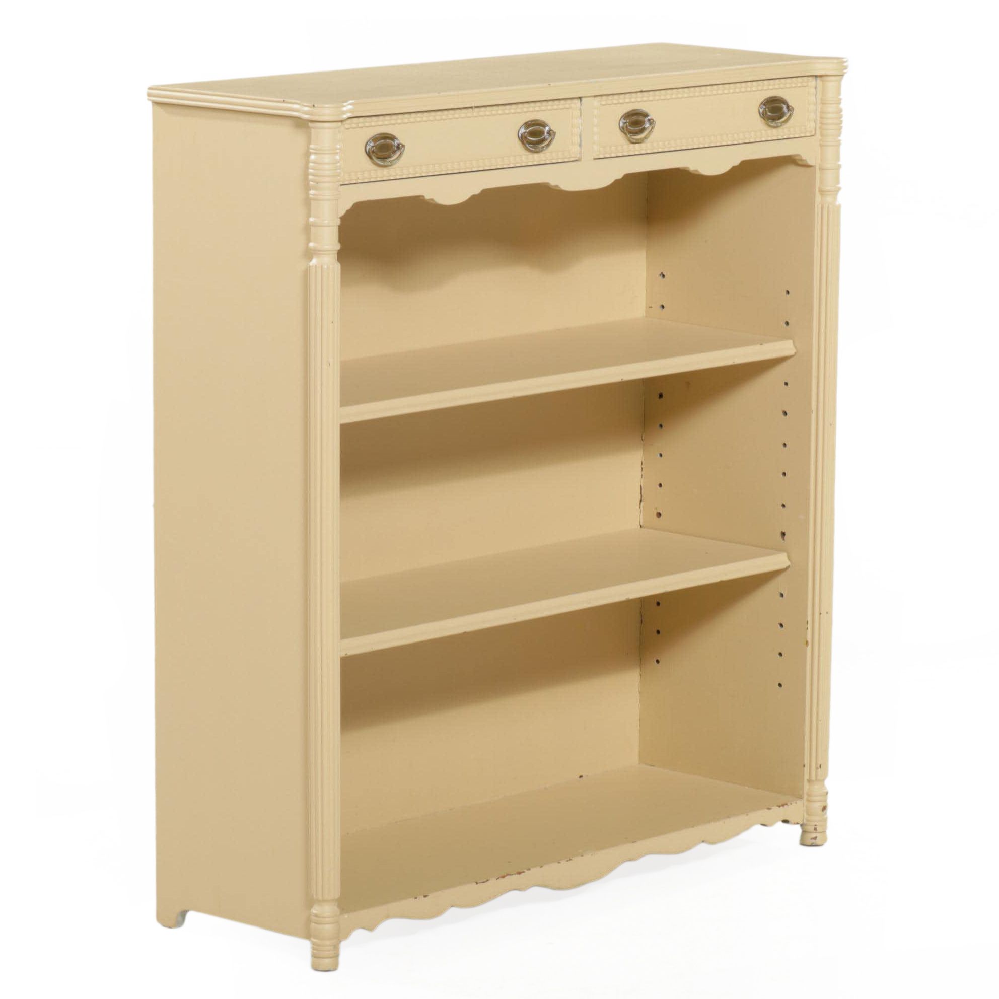 Colonial Mfg. Co. Painted Mahogany Shelf