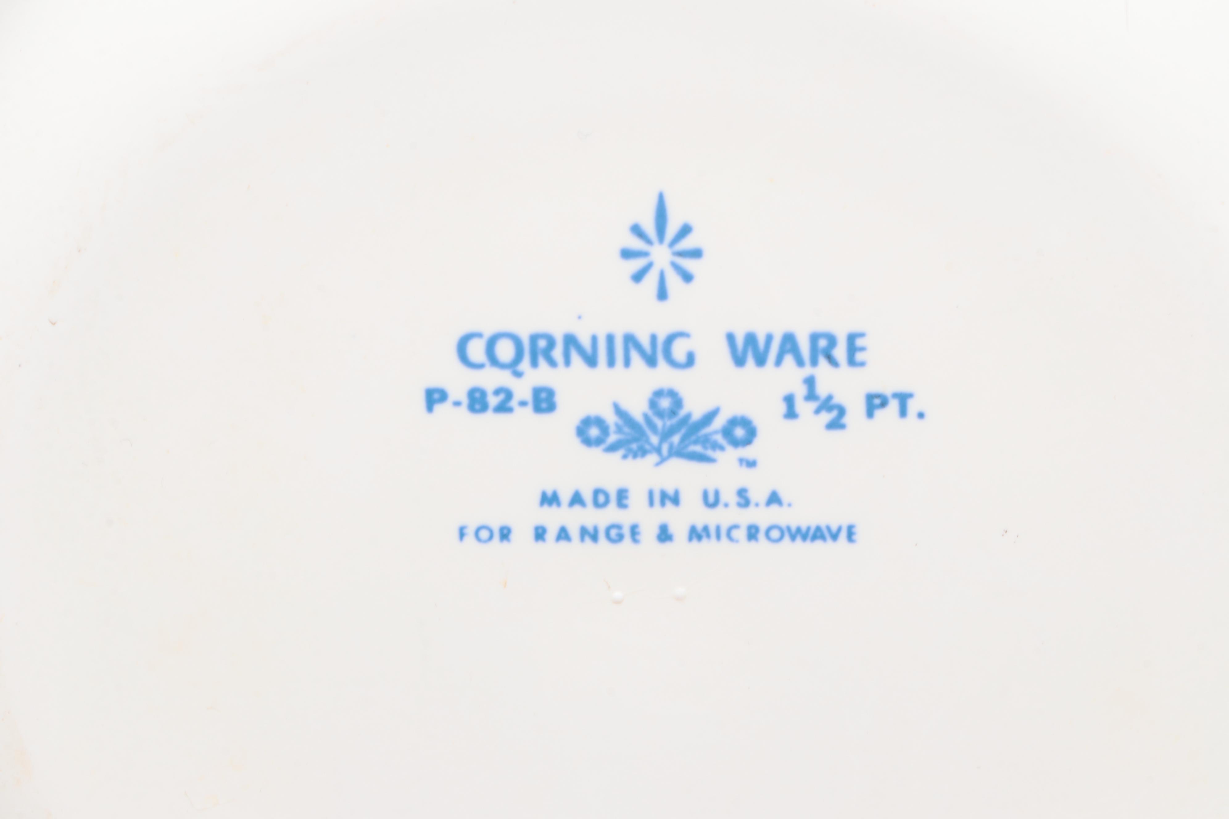 CorningWare "Cornflower Blue" Bakeware, Anchor Hocking Mixing Bowls and Pyrex