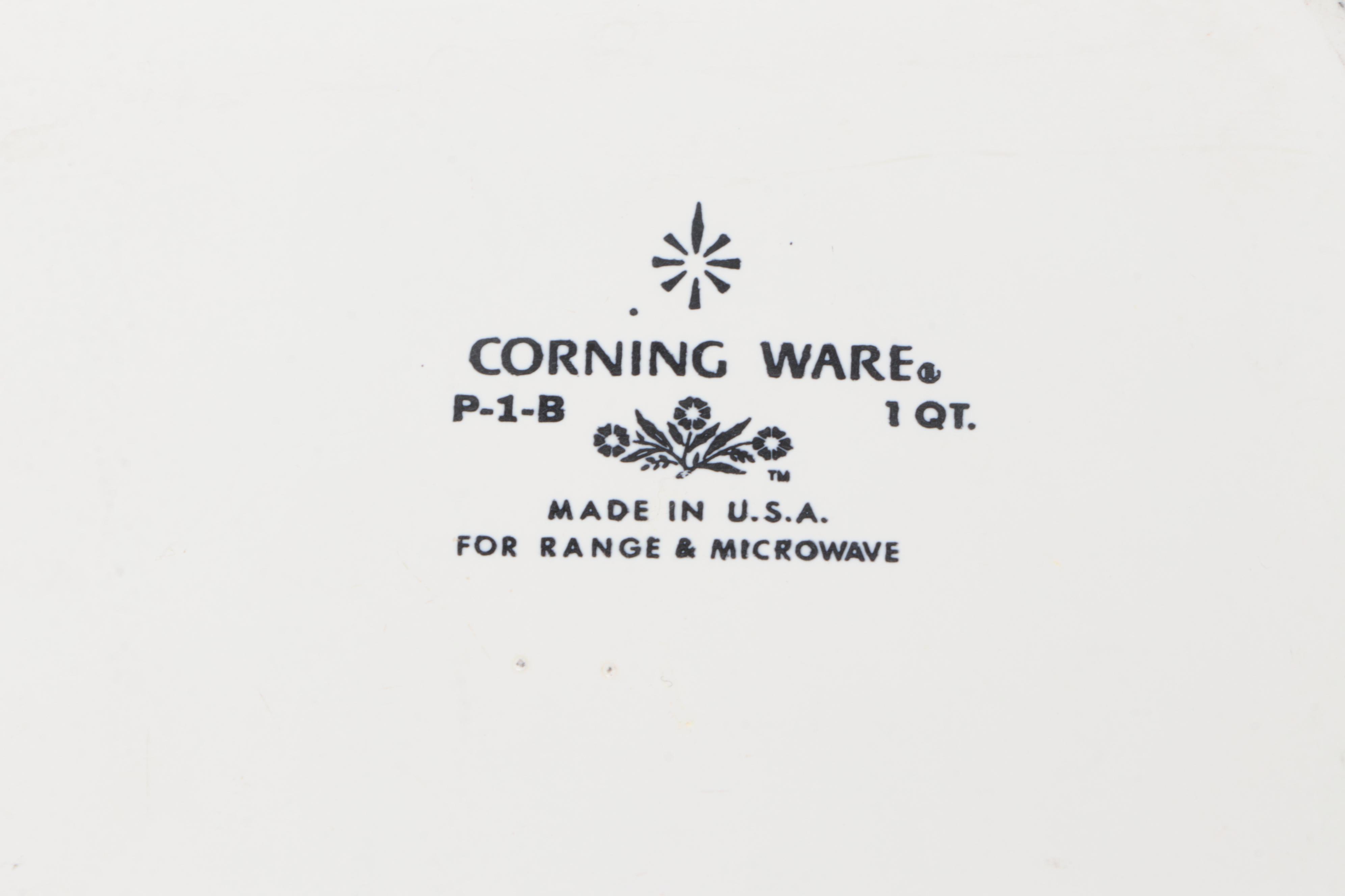 CorningWare "Cornflower Blue" Bakeware, Anchor Hocking Mixing Bowls and
