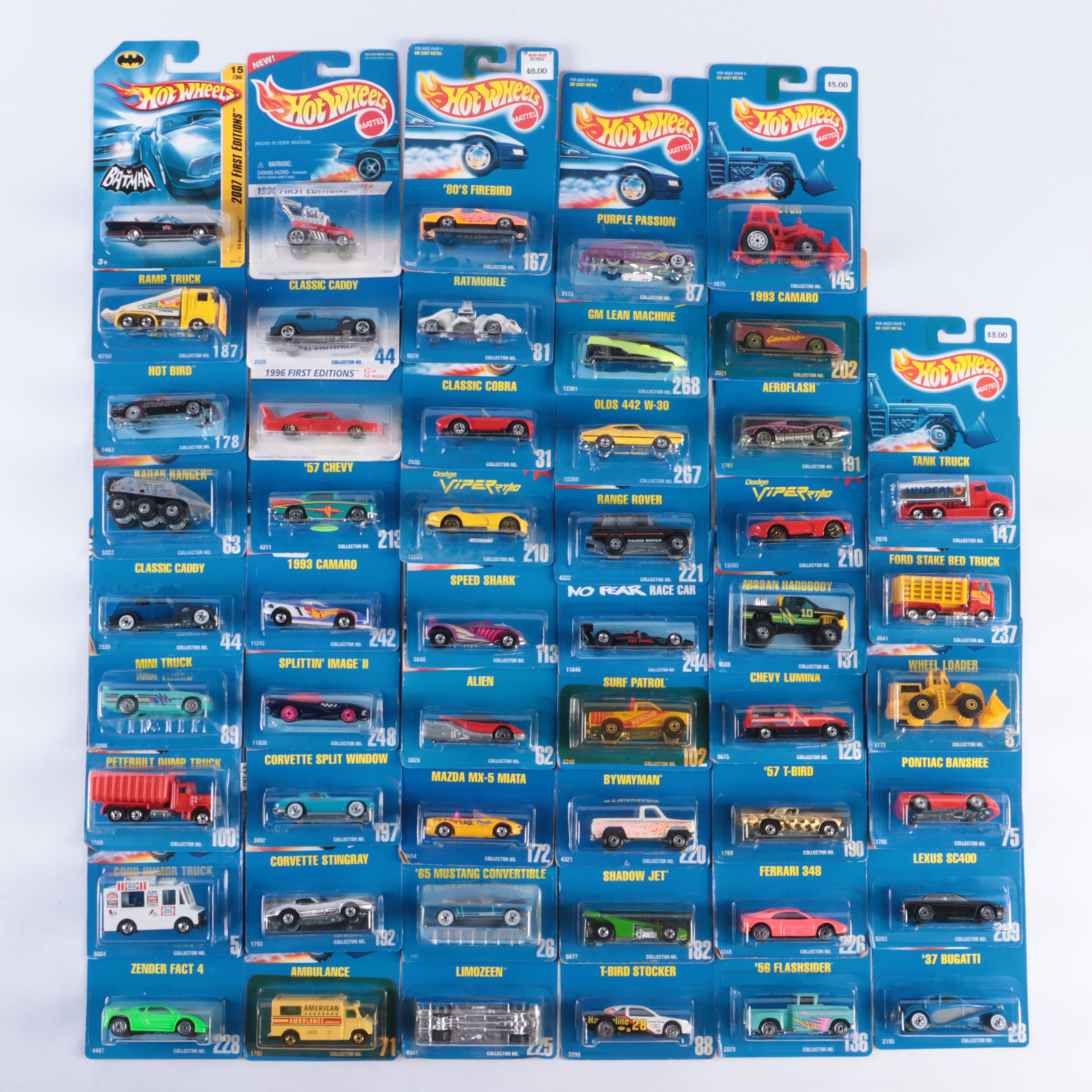 Hot Wheels "Ramp Truck", "Classic Caddy" and More Toy Cats