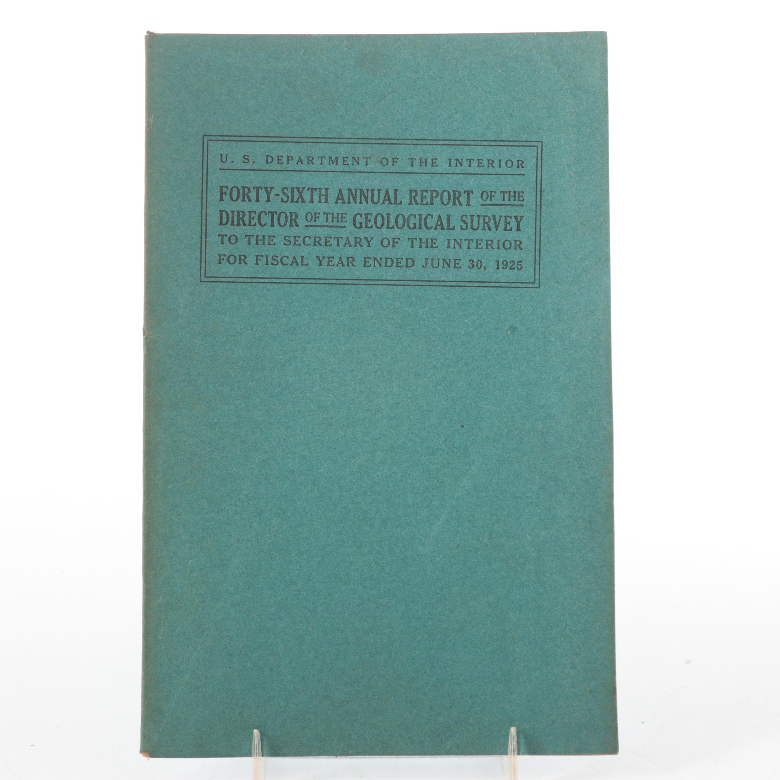 "Geologic Atlas of the United States" and More Geology Surveys and Books