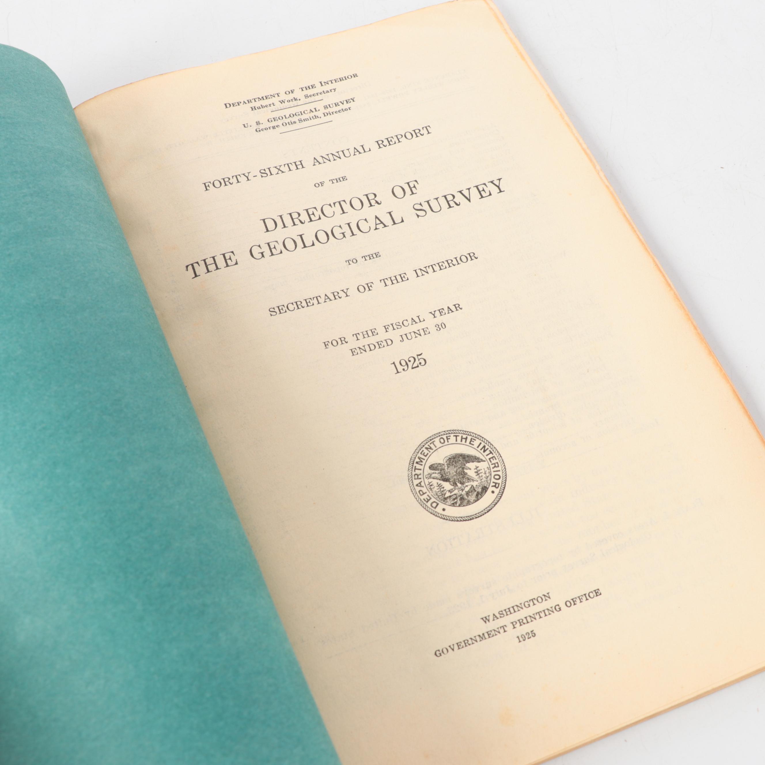 "Geologic Atlas of the United States" and More Geology Surveys and Books