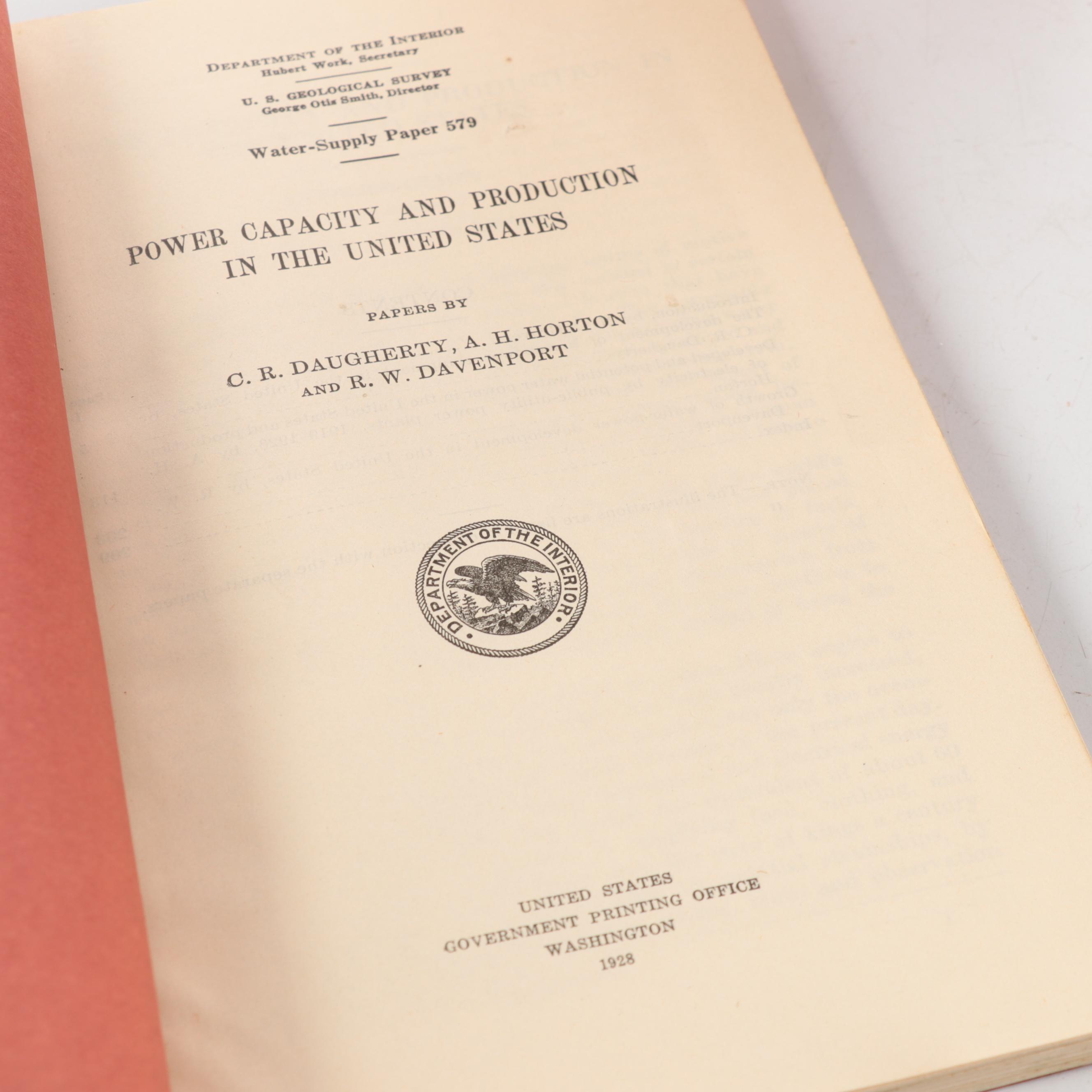 "Geologic Atlas of the United States" and More Geology Surveys and Books