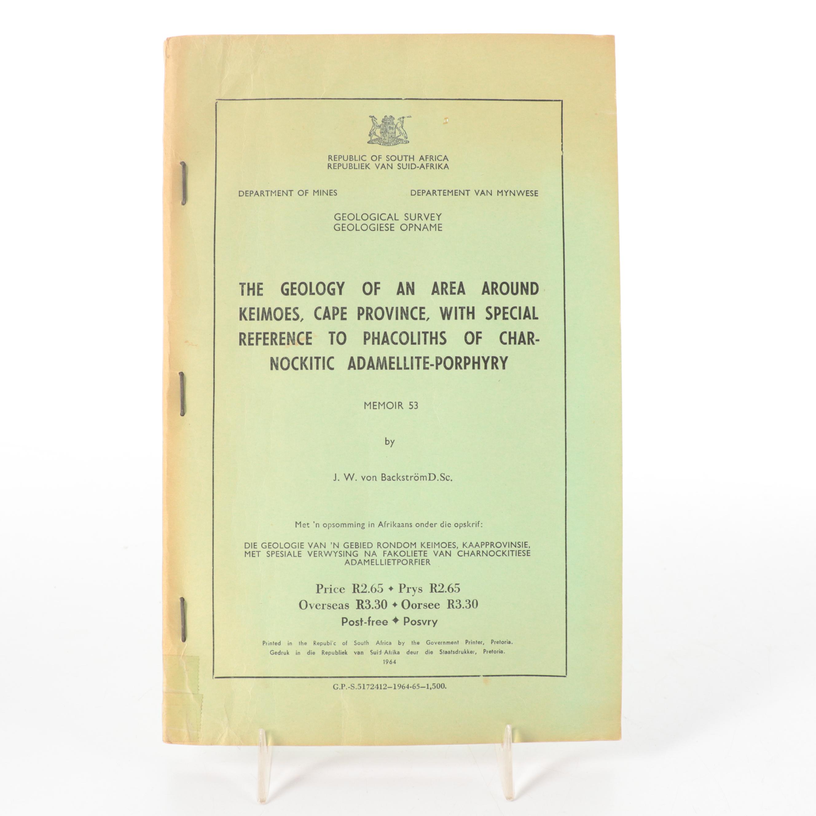 "Geologic Atlas of the United States" and More Geology Surveys and Books