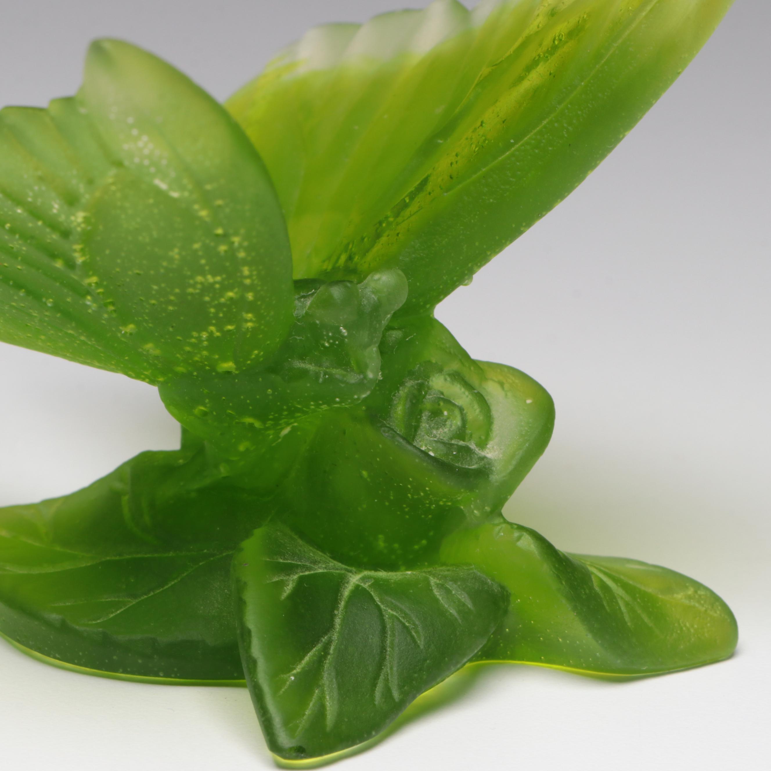 Daum Pate de Verre Glass Butterfly