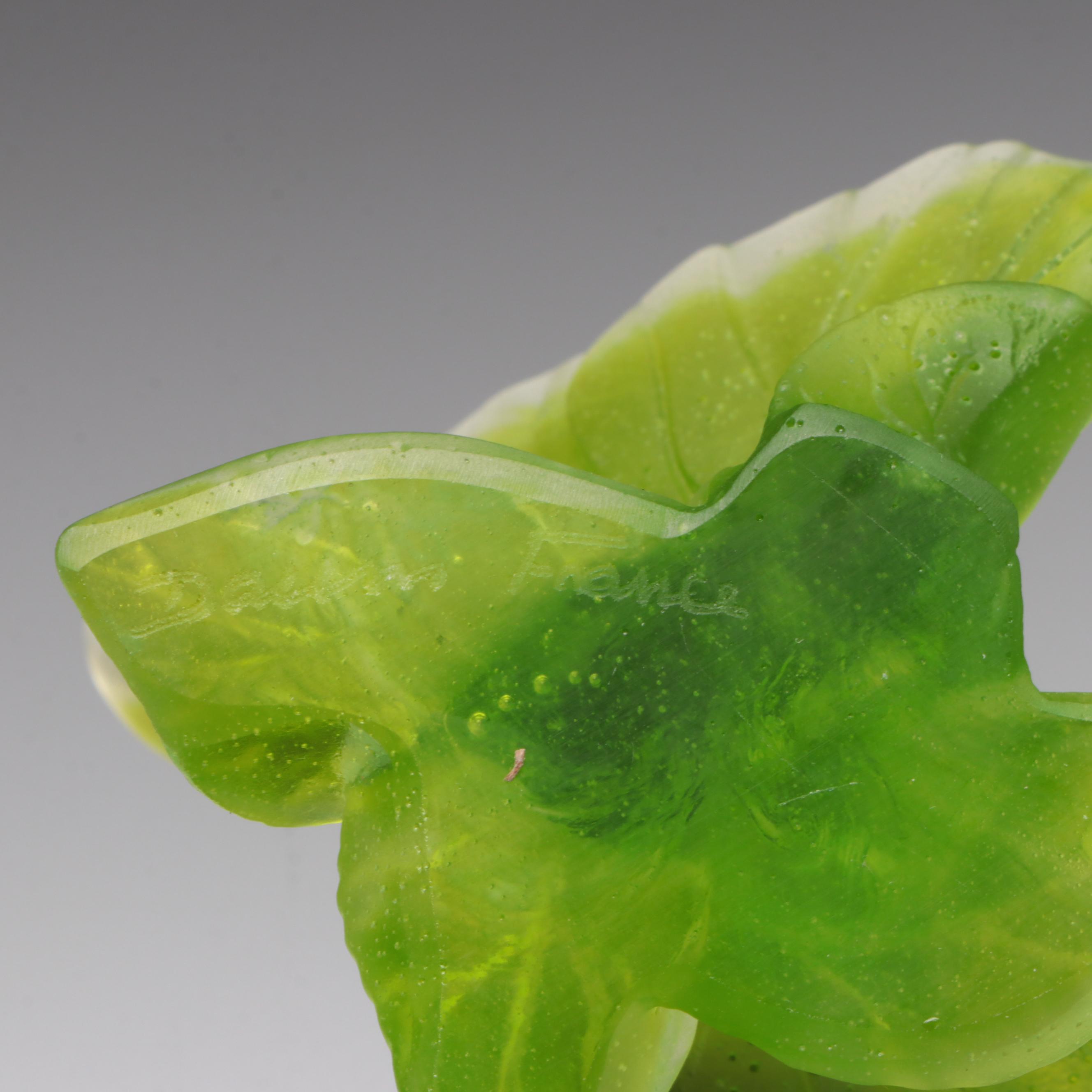 Daum Pate de Verre Glass Butterfly