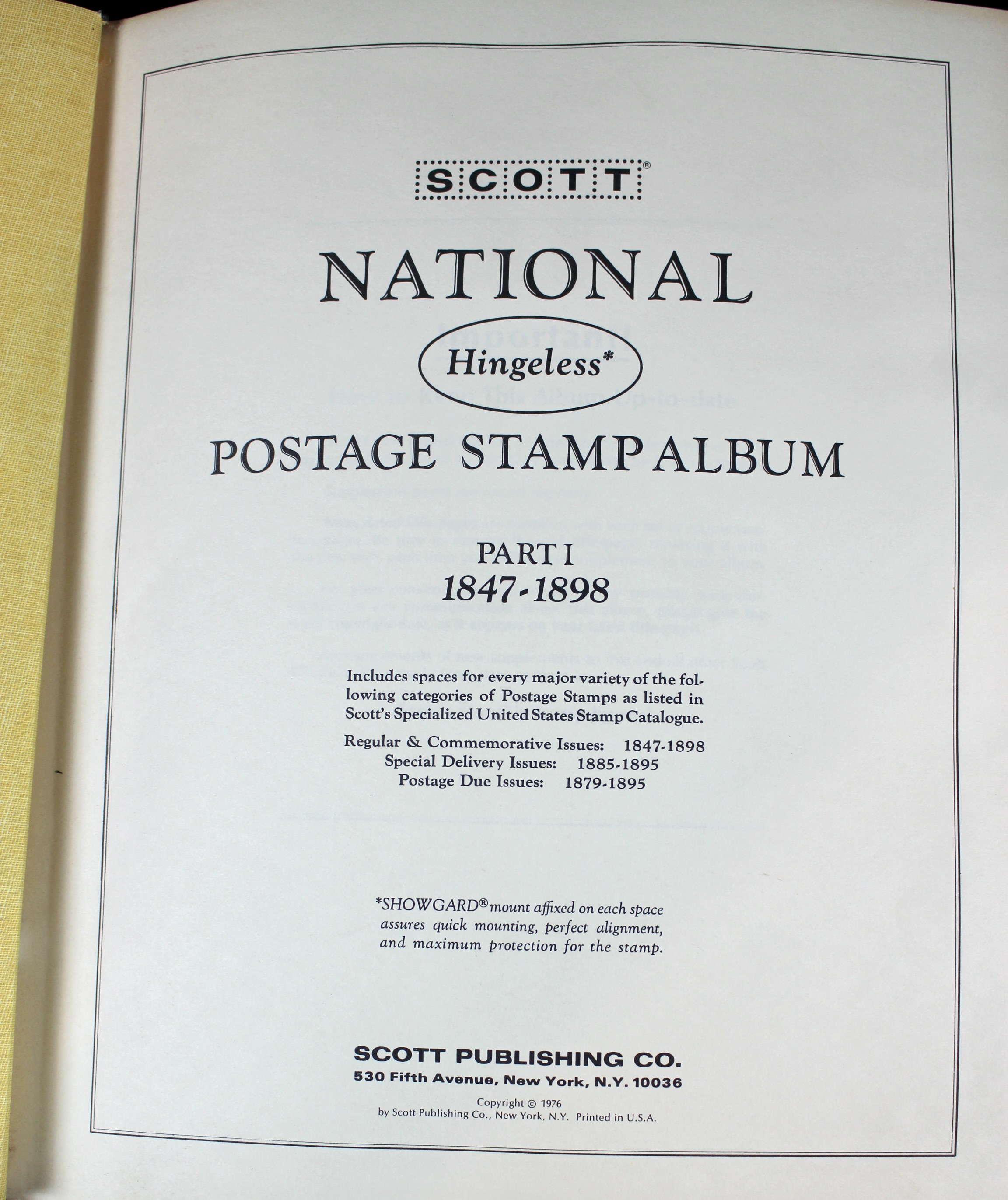 Comprehensive U.S. Postage Stamp Collection