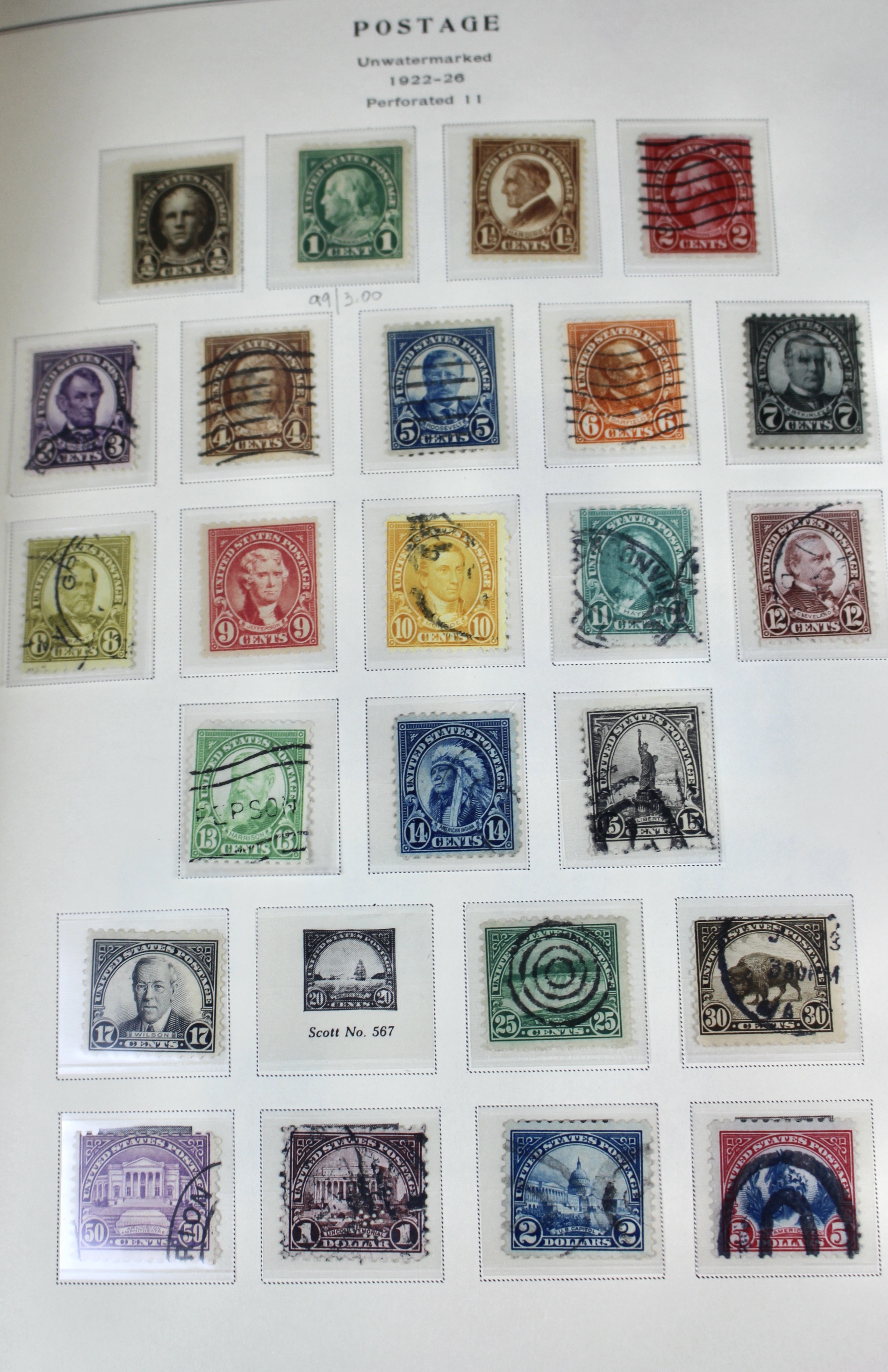 Comprehensive U.S. Postage Stamp Collection
