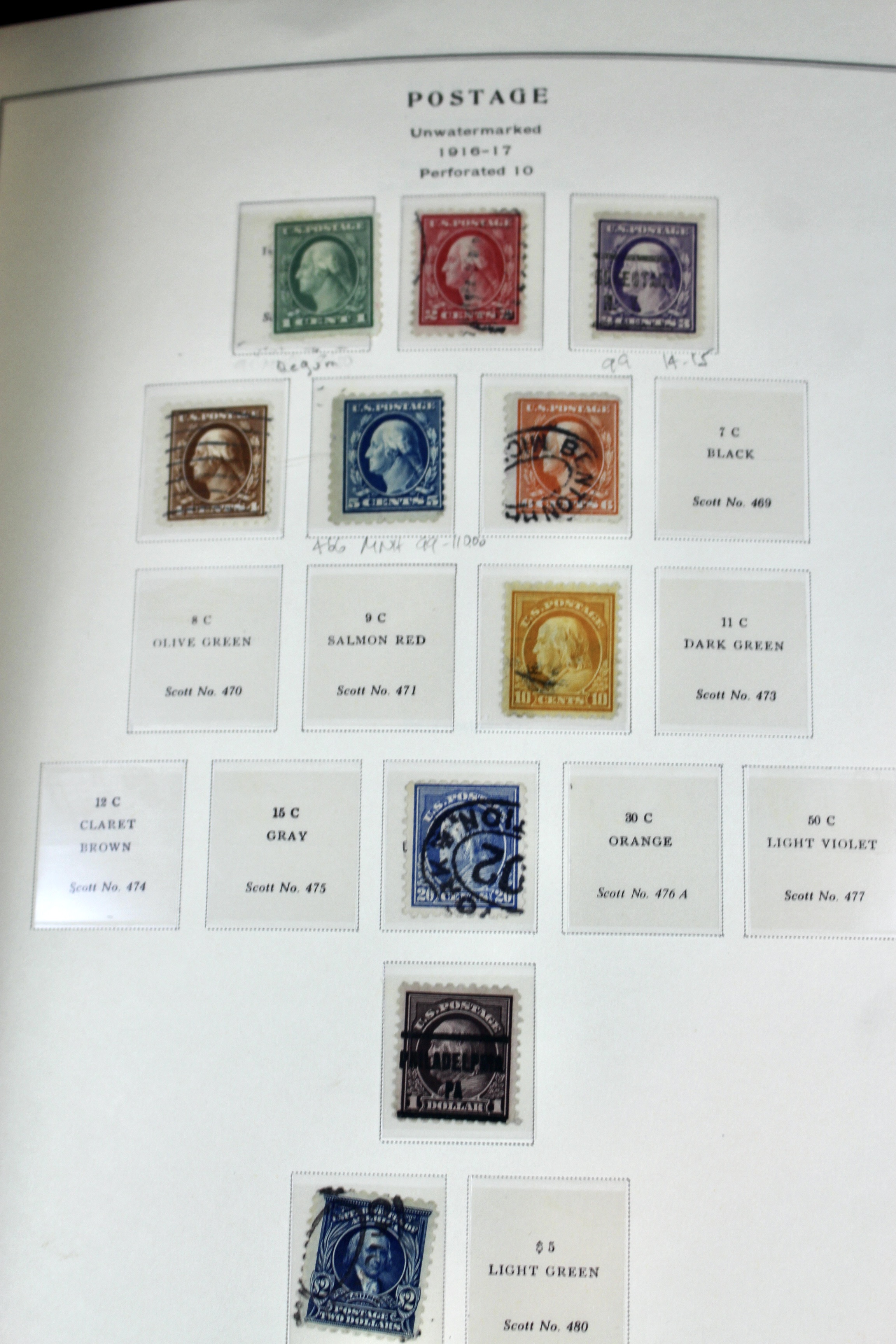 Comprehensive U.S. Postage Stamp Collection