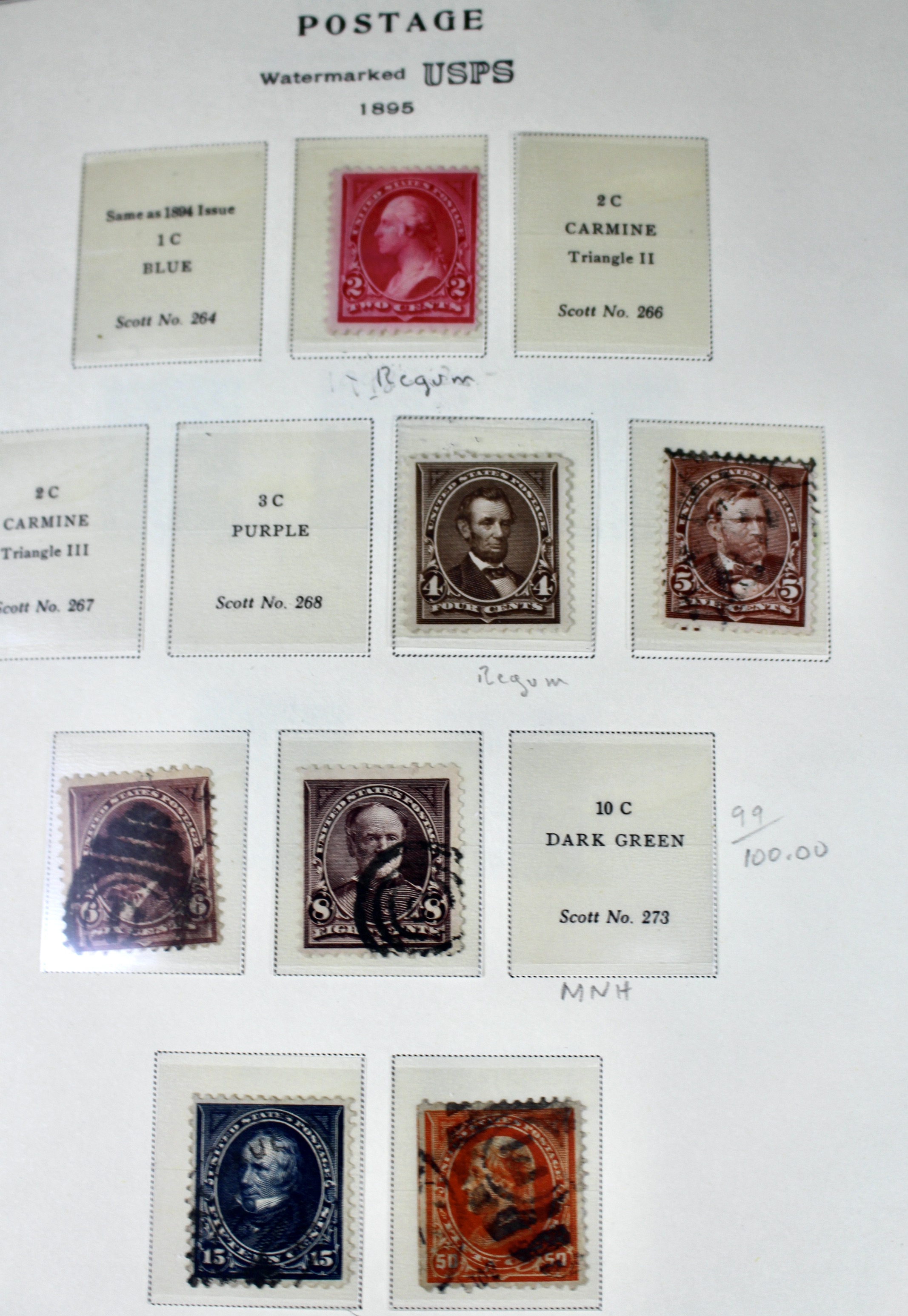 Comprehensive U.S. Postage Stamp Collection
