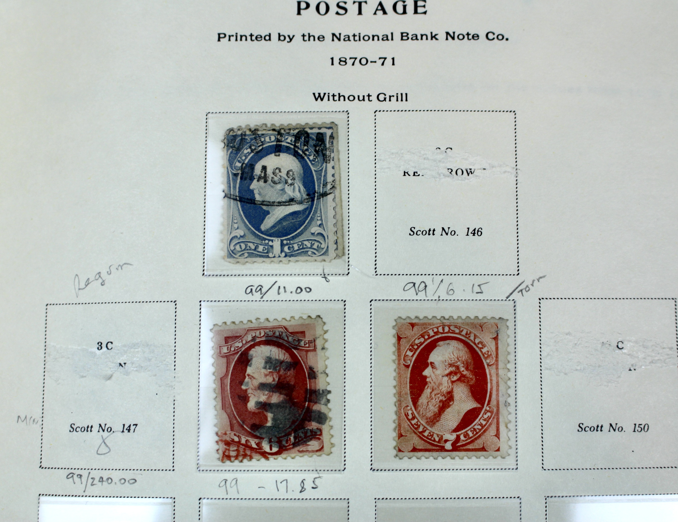 Comprehensive U.S. Postage Stamp Collection