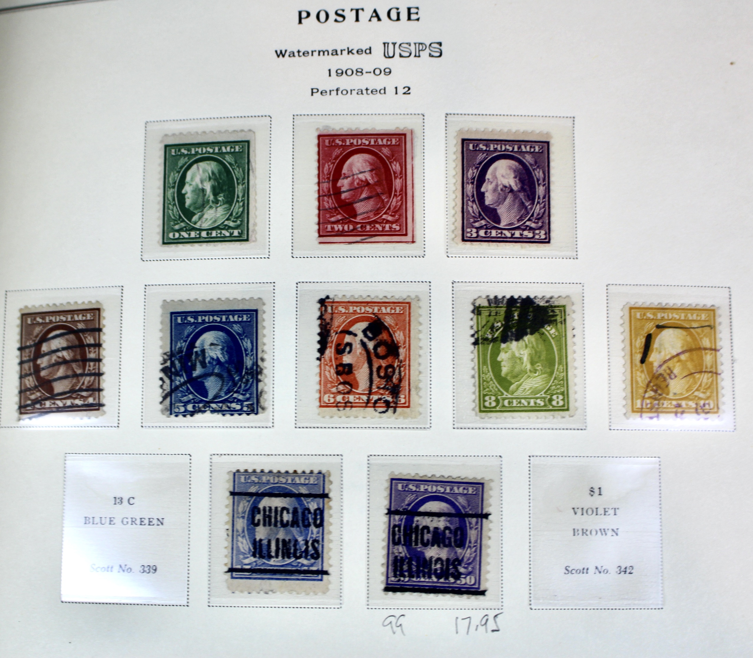Comprehensive U.S. Postage Stamp Collection