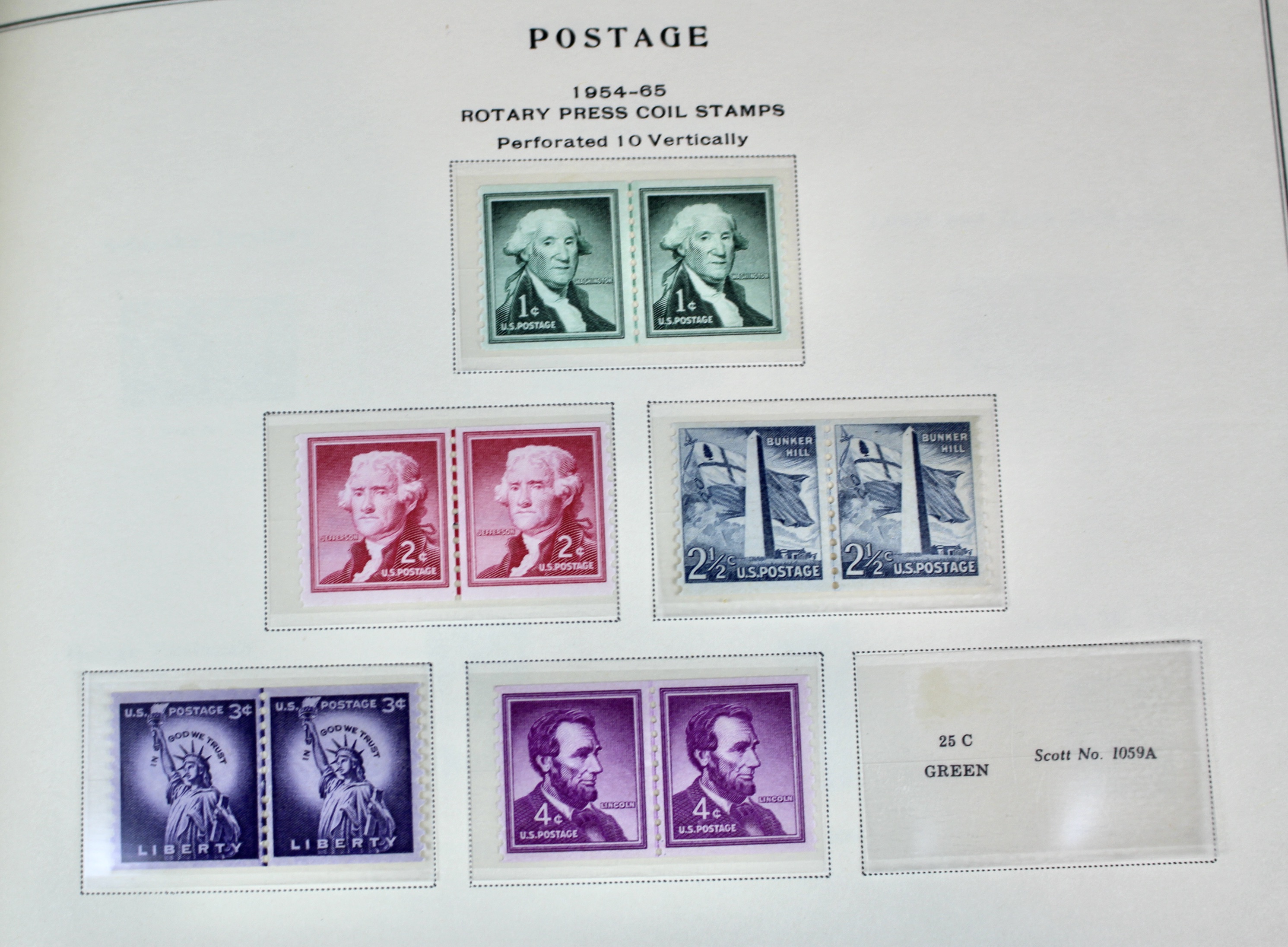 Comprehensive U.S. Postage Stamp Collection