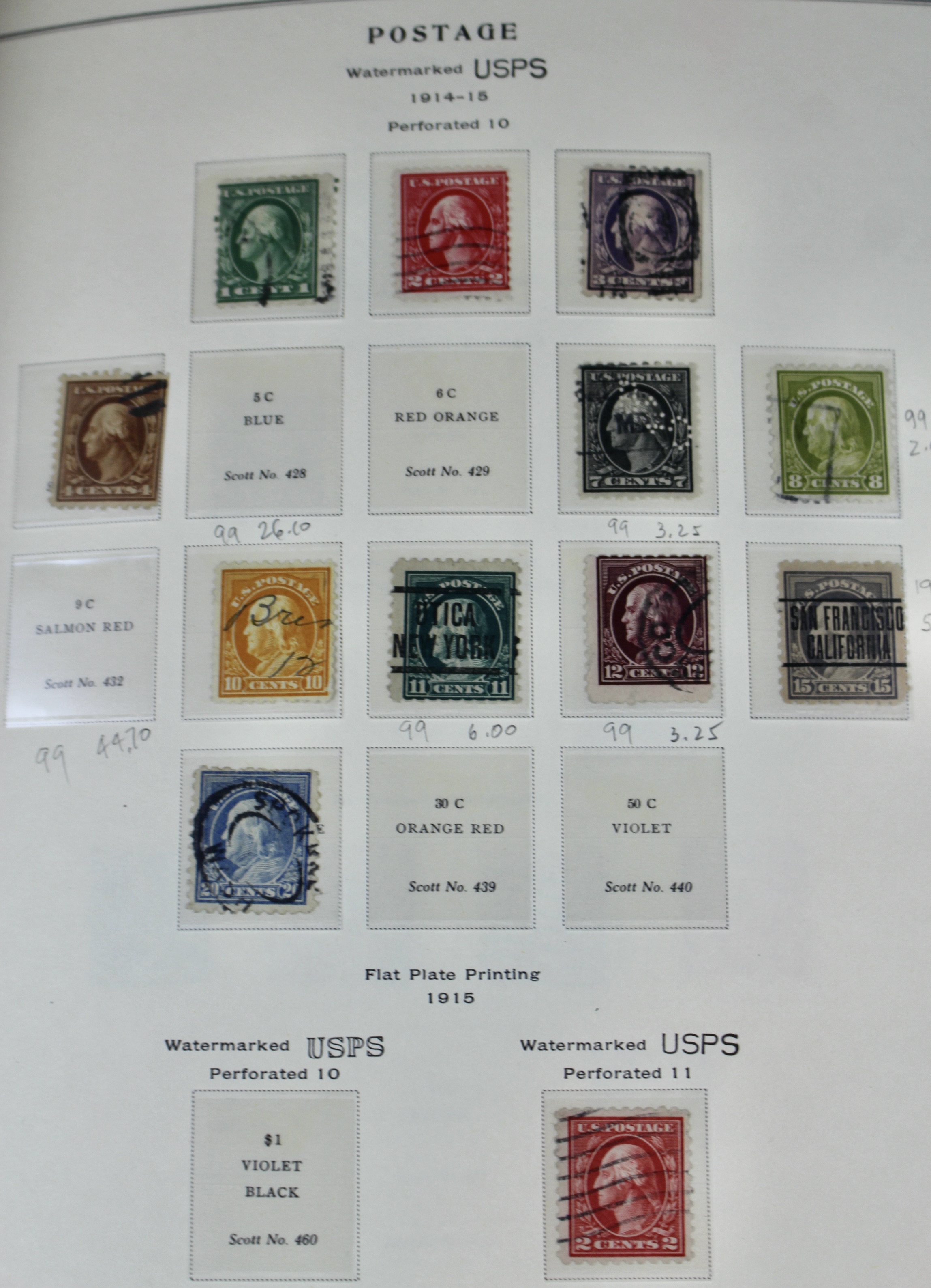 Comprehensive U.S. Postage Stamp Collection
