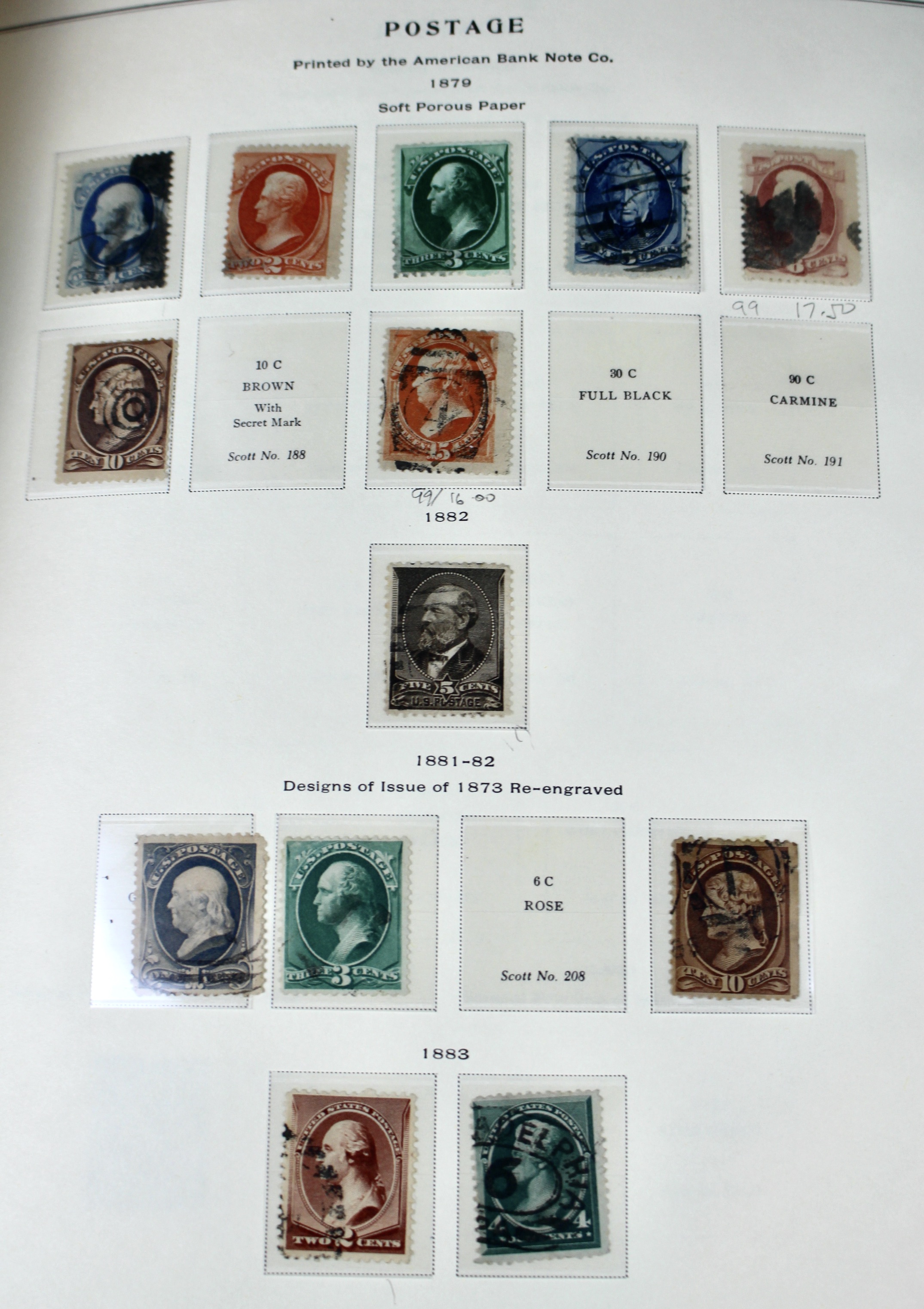 Comprehensive U.S. Postage Stamp Collection