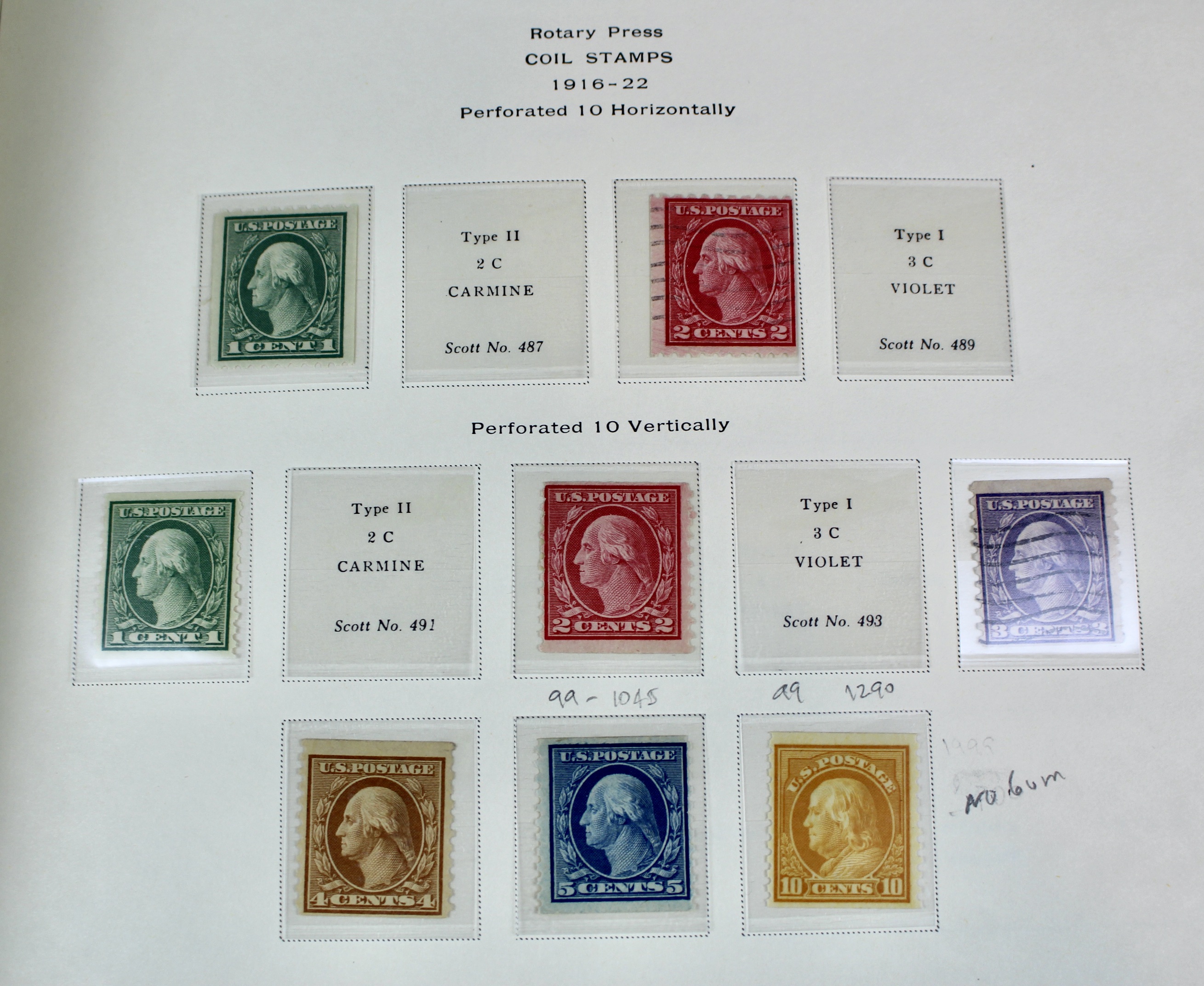 Comprehensive U.S. Postage Stamp Collection