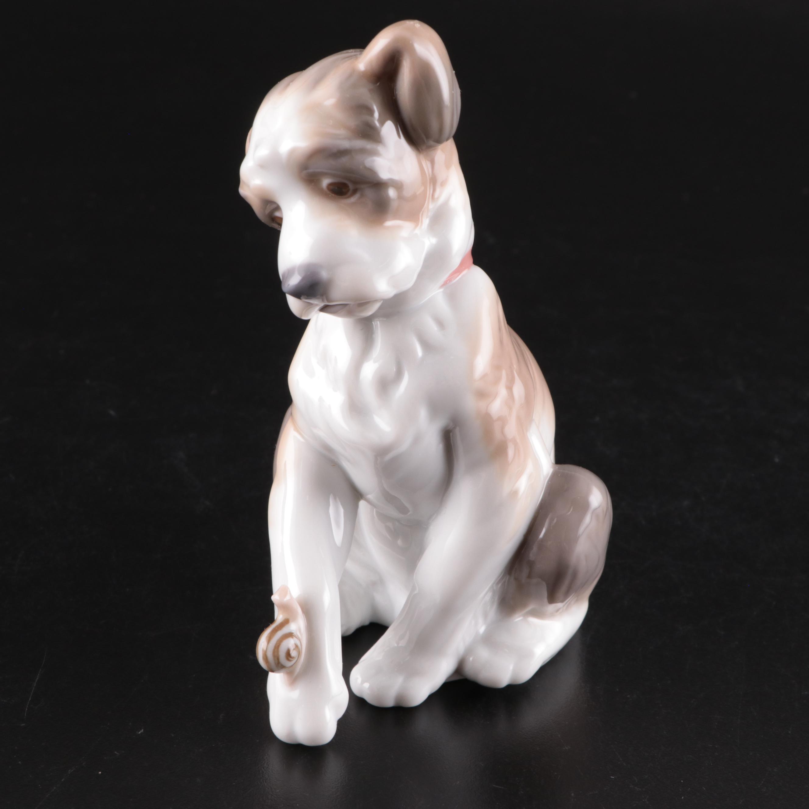 Lladró "New Friend" and "Take Me Home" Porcelain Figurines