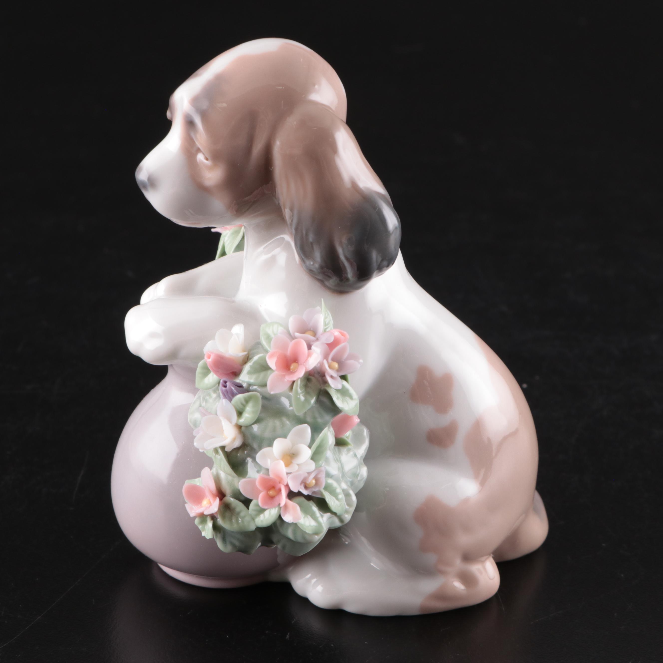 Lladró "New Friend" and "Take Me Home" Porcelain Figurines