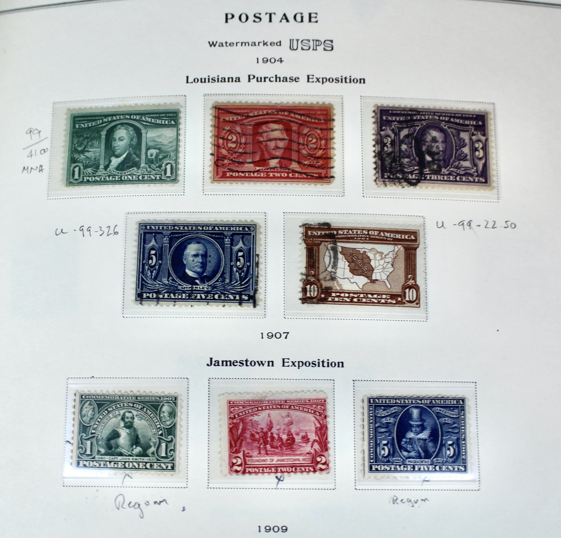 Comprehensive U.S. Postage Stamp Collection