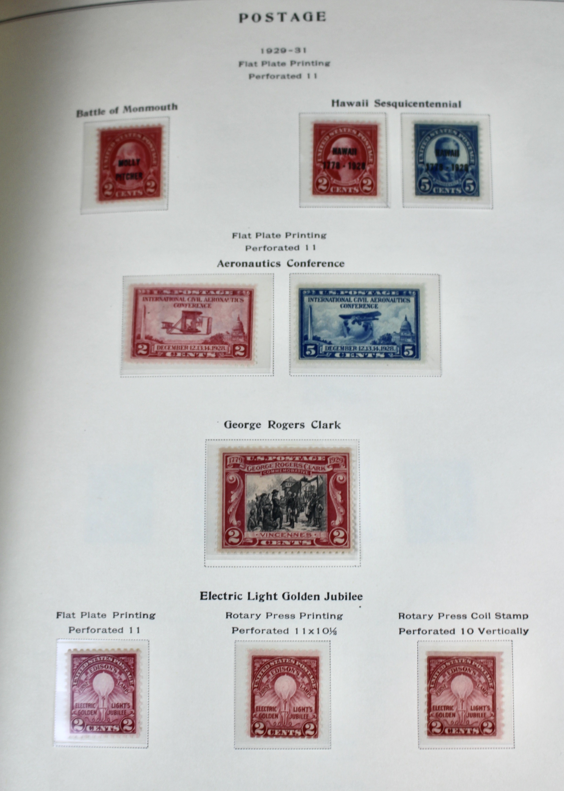 Comprehensive U.S. Postage Stamp Collection
