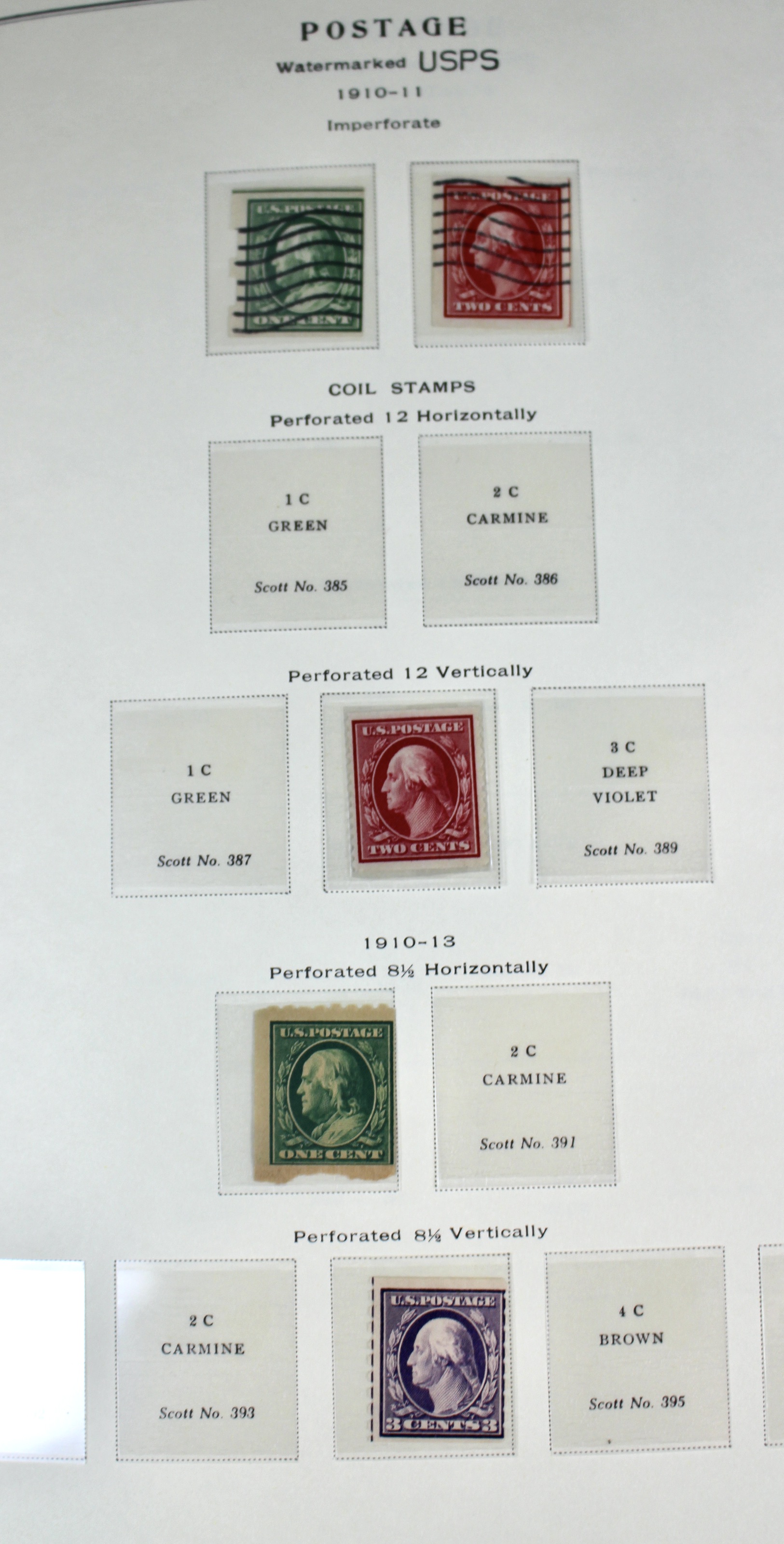 Comprehensive U.S. Postage Stamp Collection