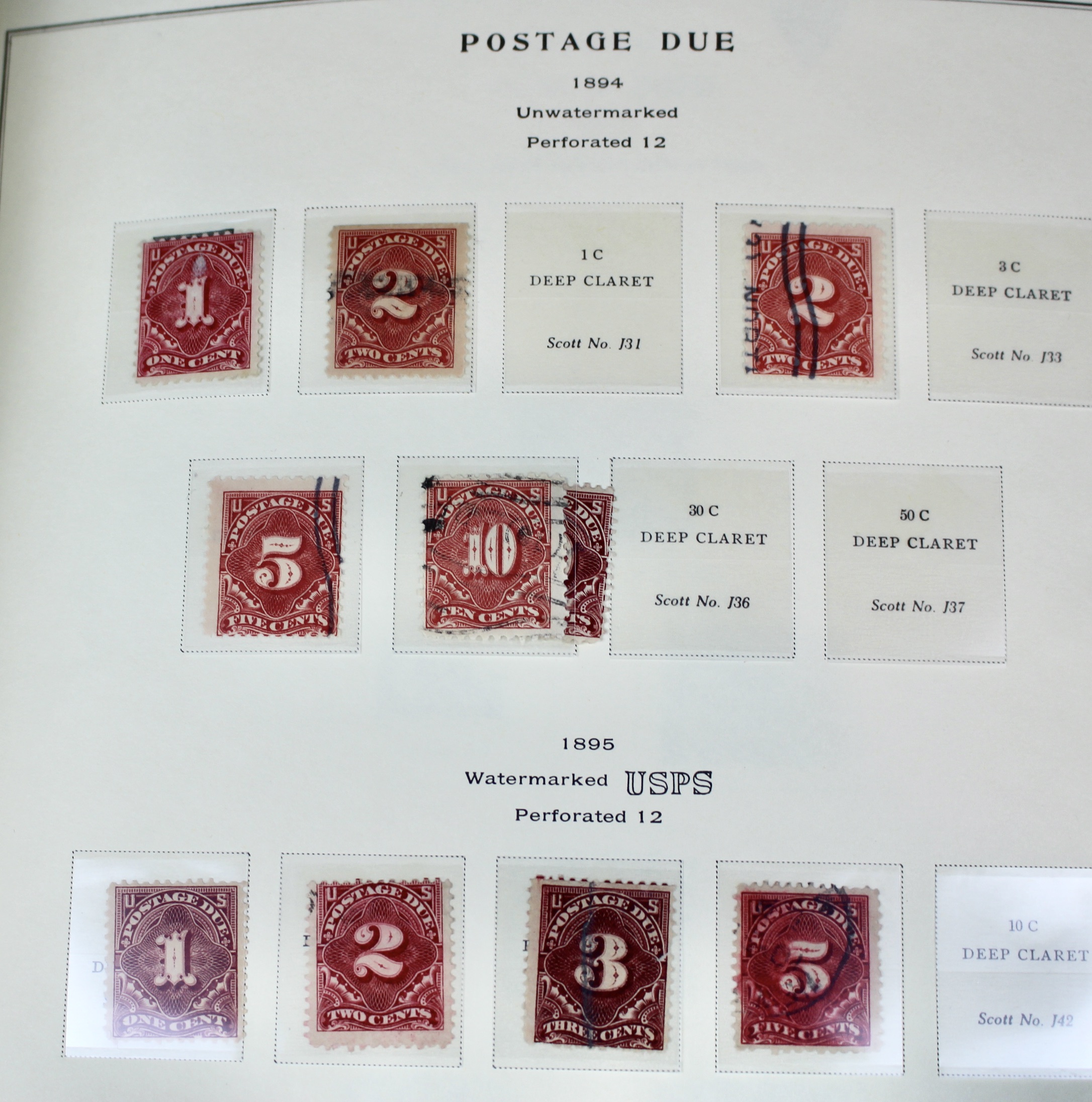 Comprehensive U.S. Postage Stamp Collection
