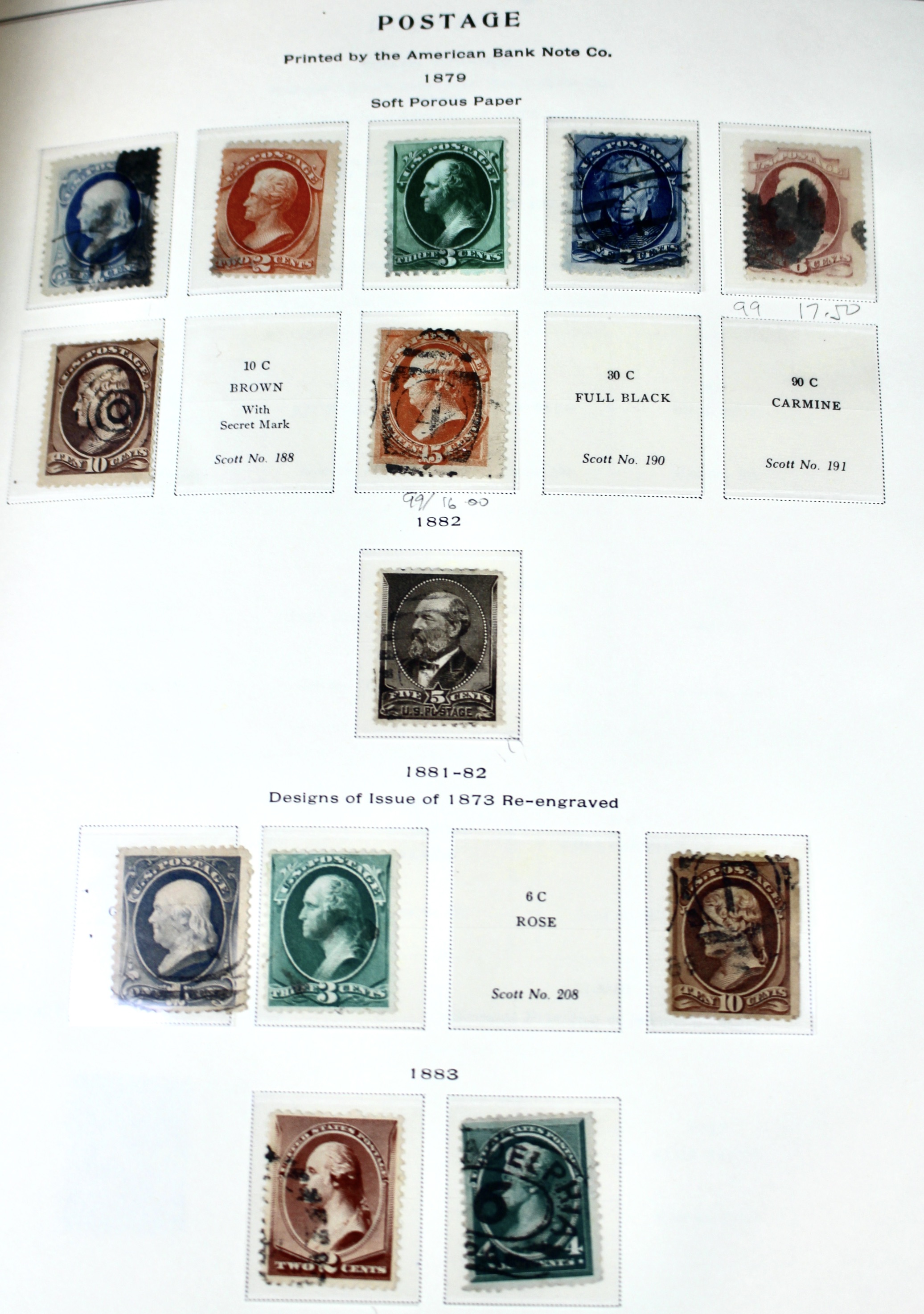 Comprehensive U.S. Postage Stamp Collection