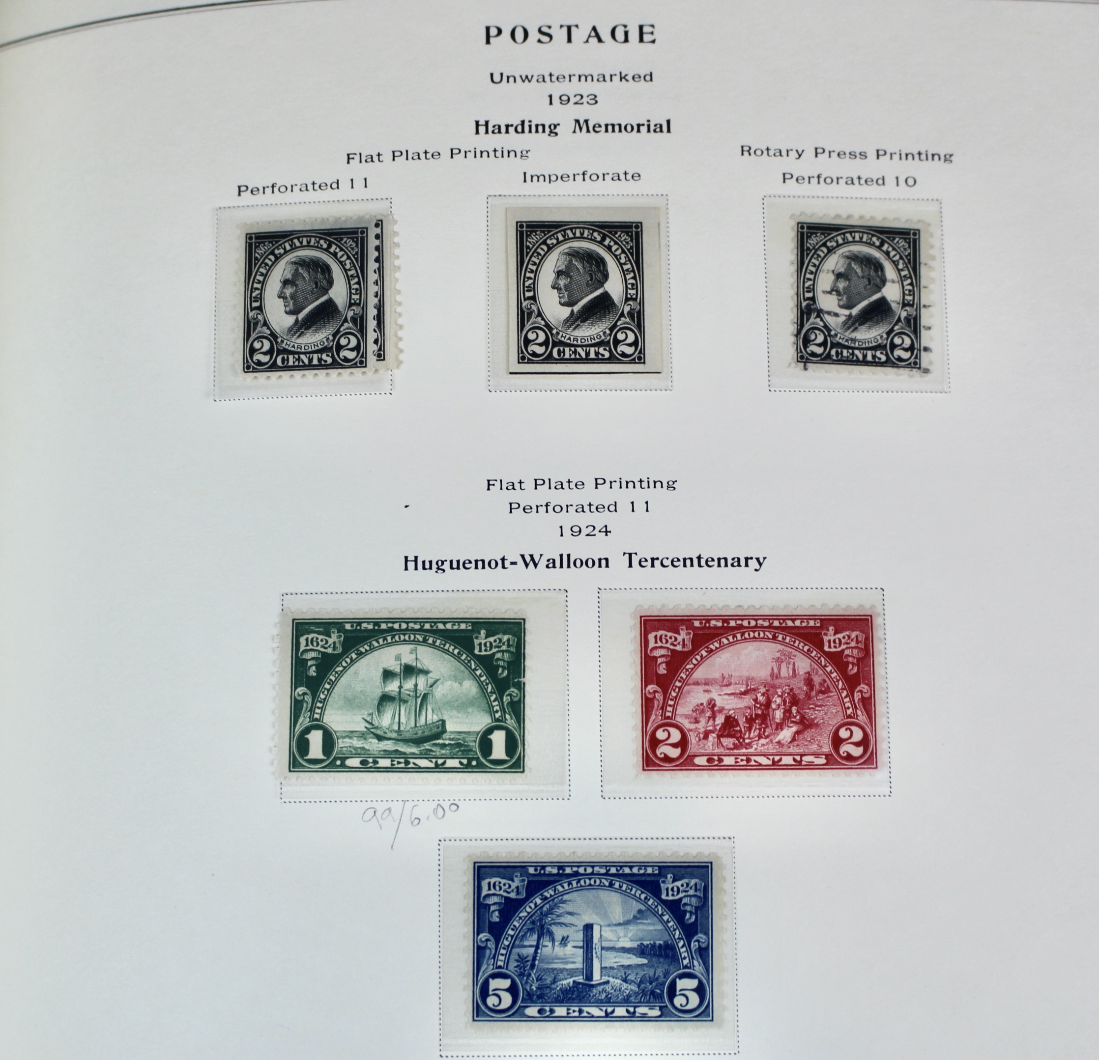 Comprehensive U.S. Postage Stamp Collection