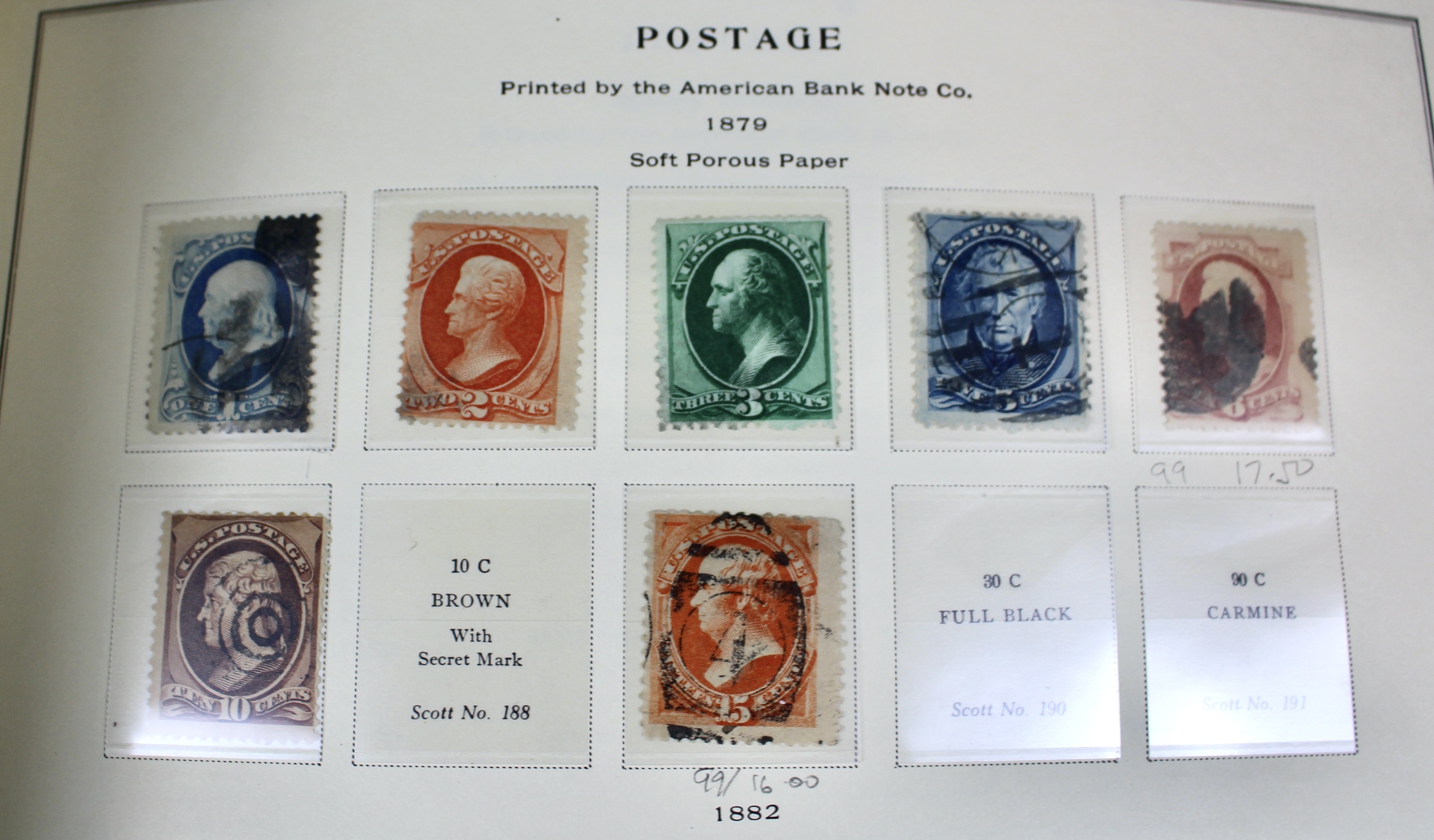 Comprehensive U.S. Postage Stamp Collection