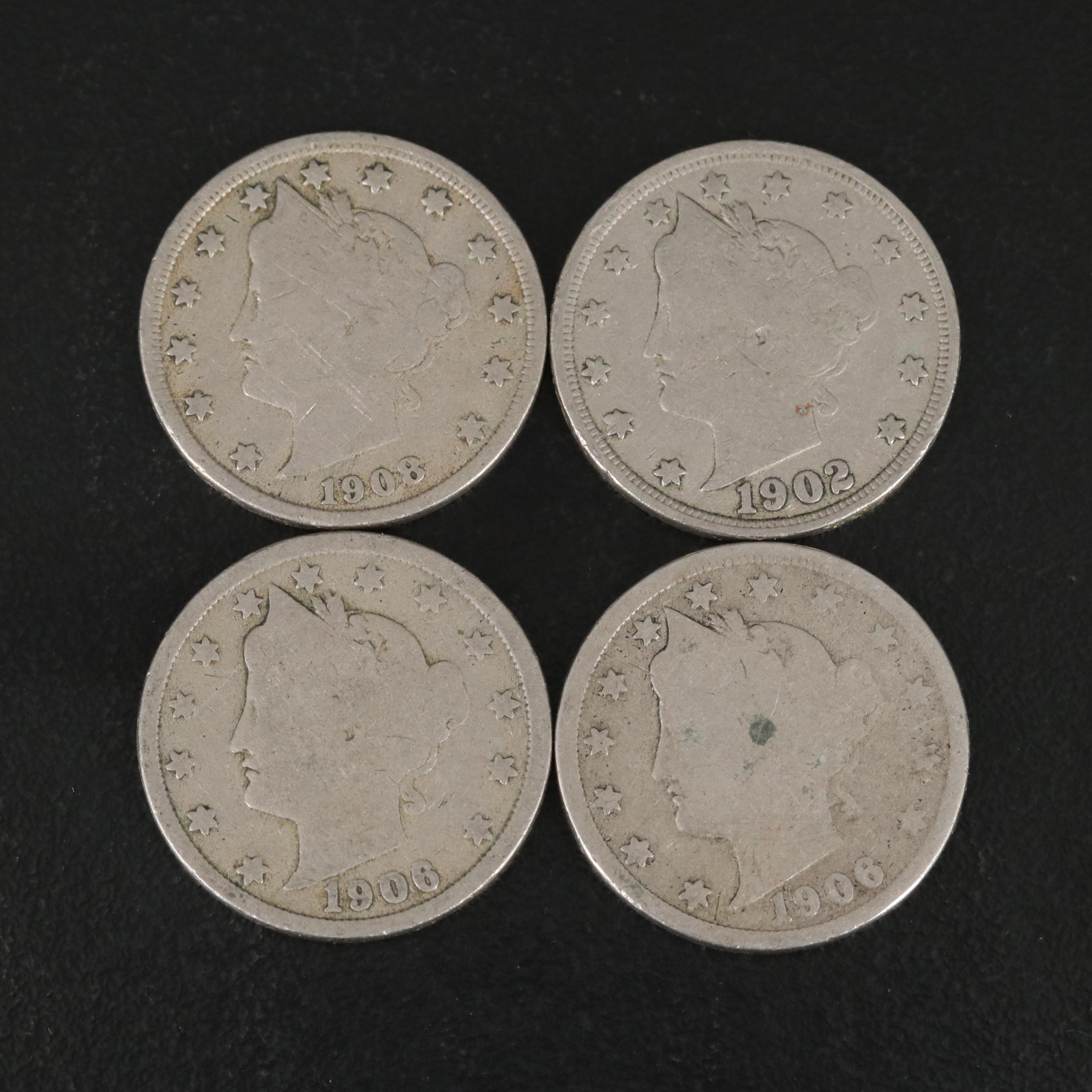 Group of One hundred Eighteen Liberty Nickels